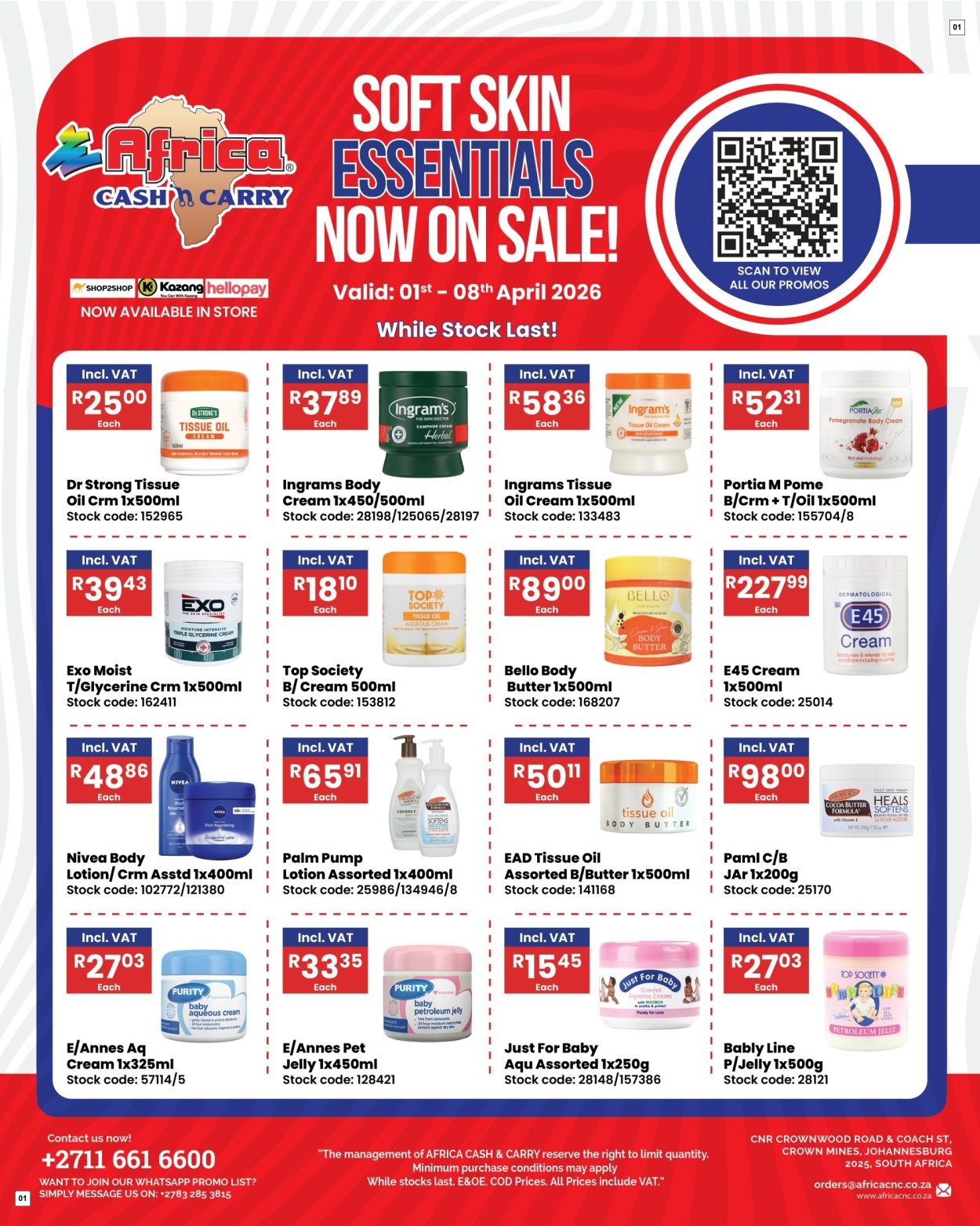 Africa Cash & Carry Catalogue - Wednesday Promo