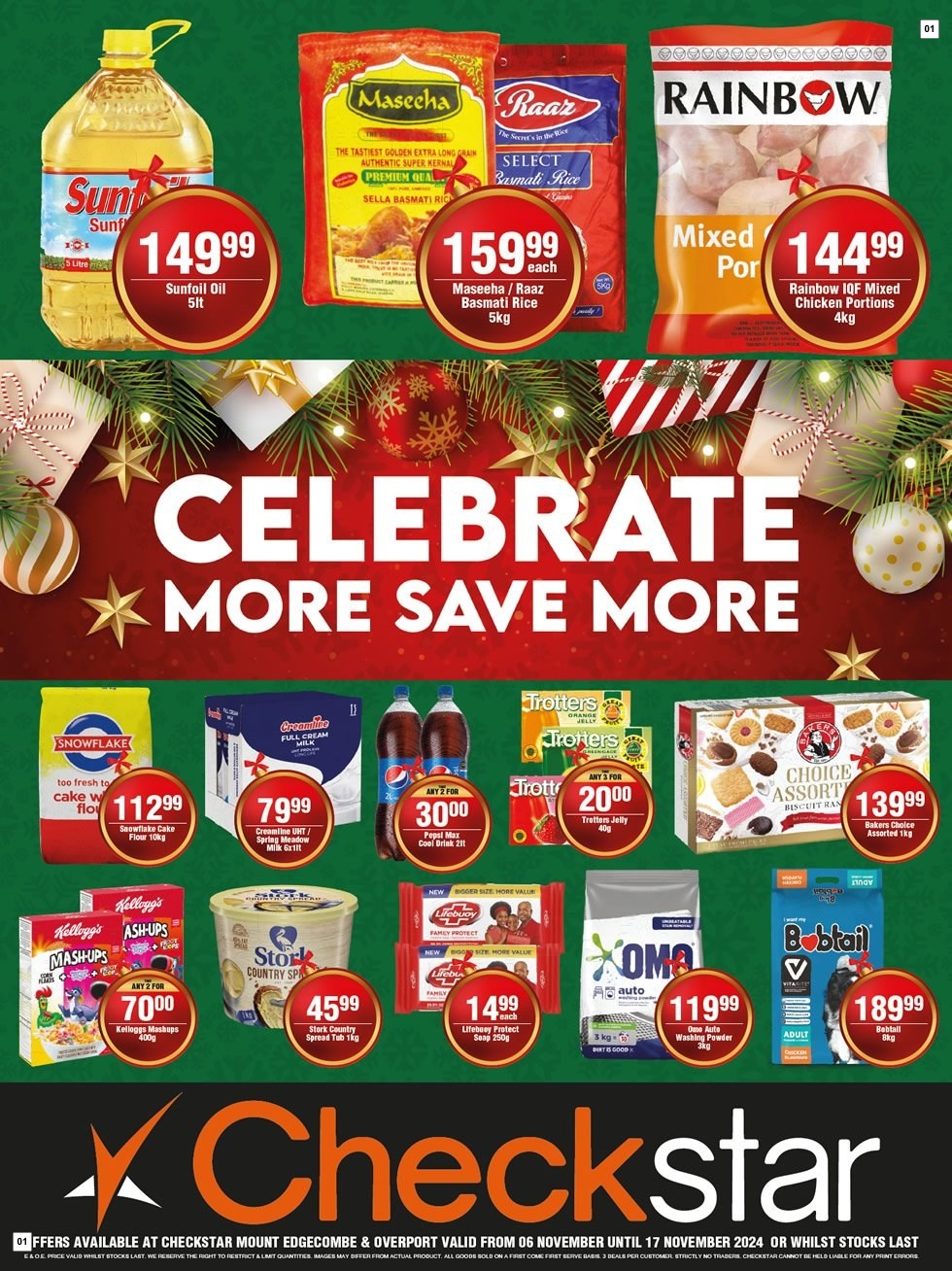Checkstar Specials 06 Nov - 17 Nov
