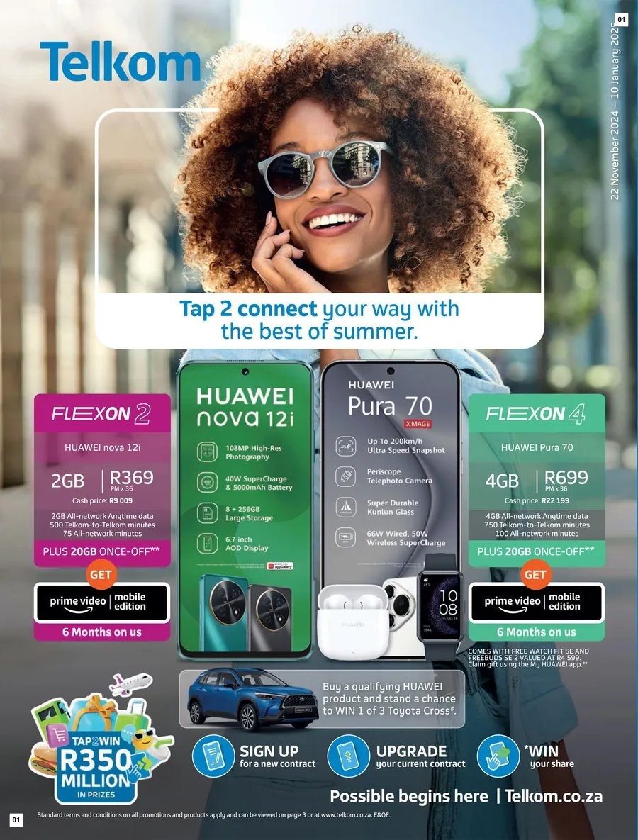 Telkom Specials 22 Nov - 10 Jan