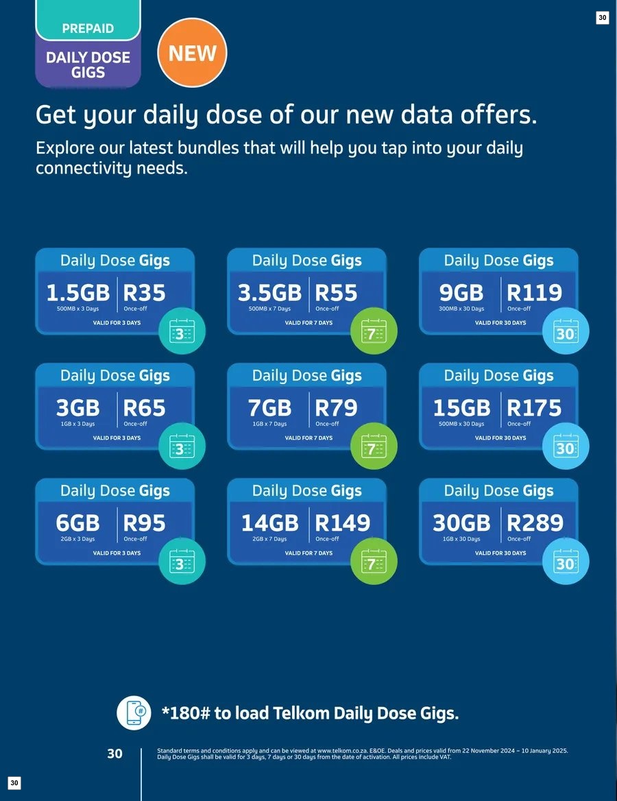 Telkom Specials 22 Nov - 10 Jan - Page 30