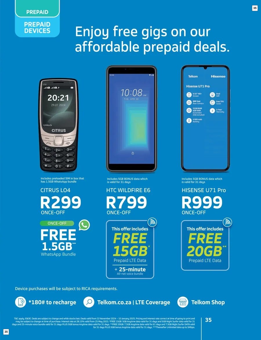 Telkom Specials 22 Nov - 10 Jan - Page 35