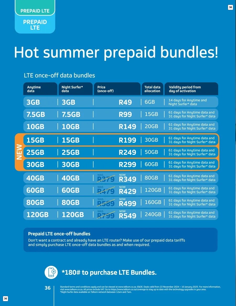 Telkom Specials 22 Nov - 10 Jan - Page 36