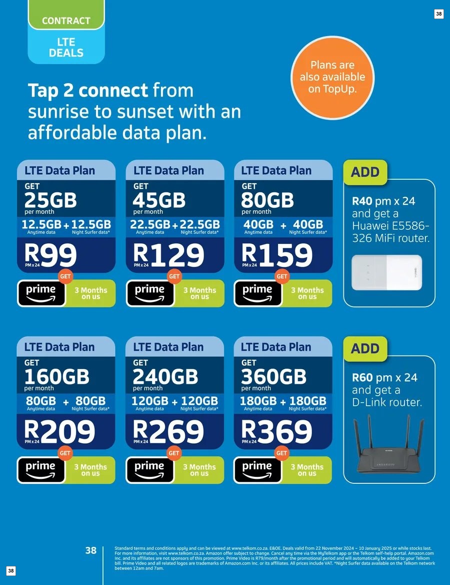 Telkom Specials 22 Nov - 10 Jan - Page 38