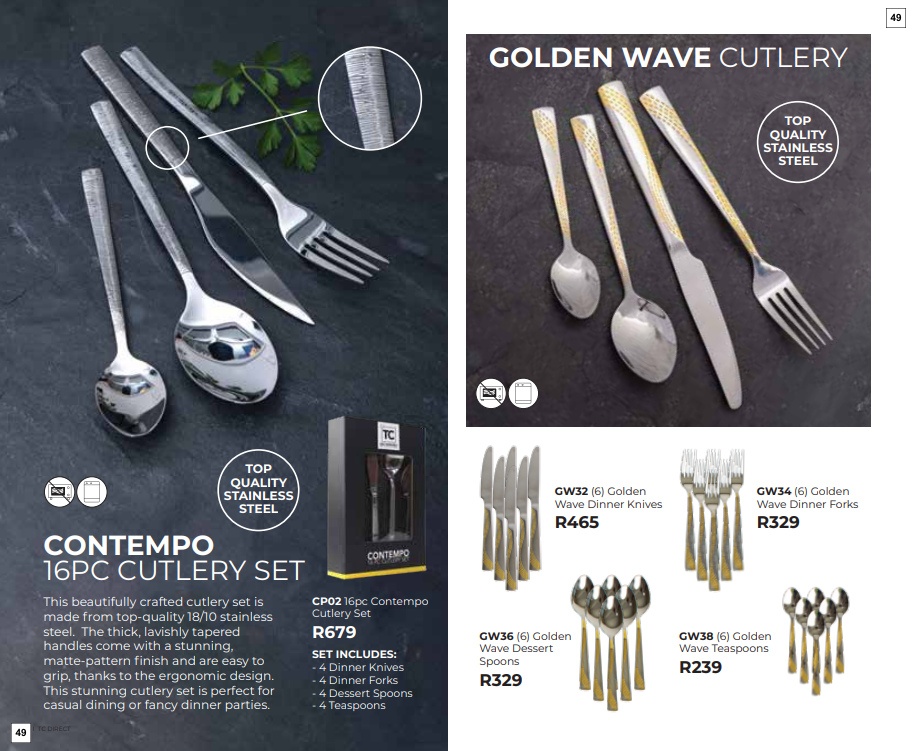 Table Charm Direct Specials 01 Jul - 30 Sept - Page 49