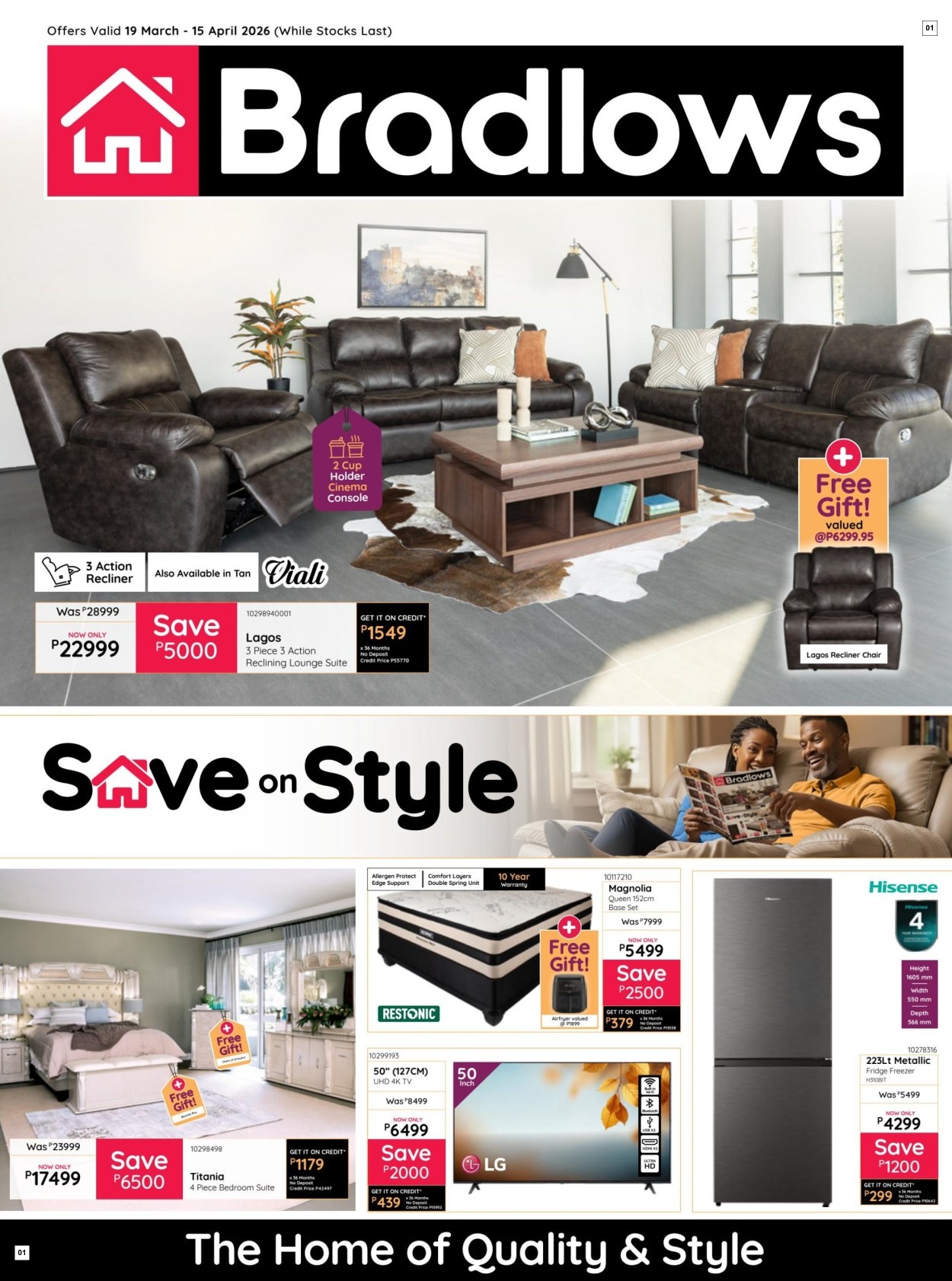 Bradlows Specials 19 Mar - 15 Apr