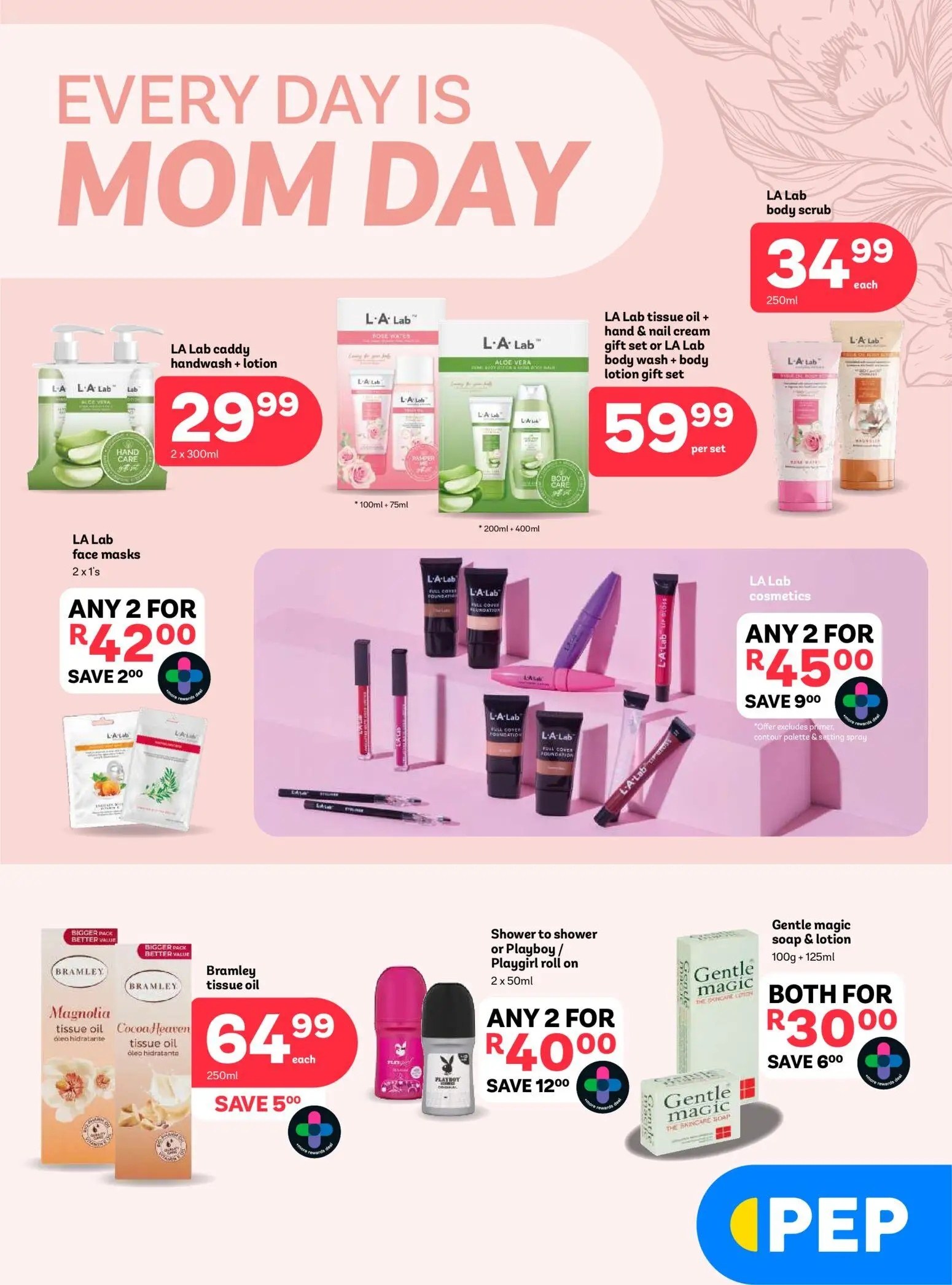 Pep Stores Mothers Day Specials