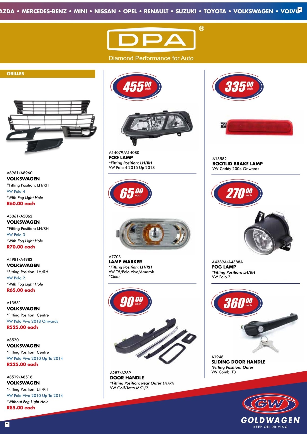 Goldwagen Specials 01 Aug - 30 Sept - Page 3