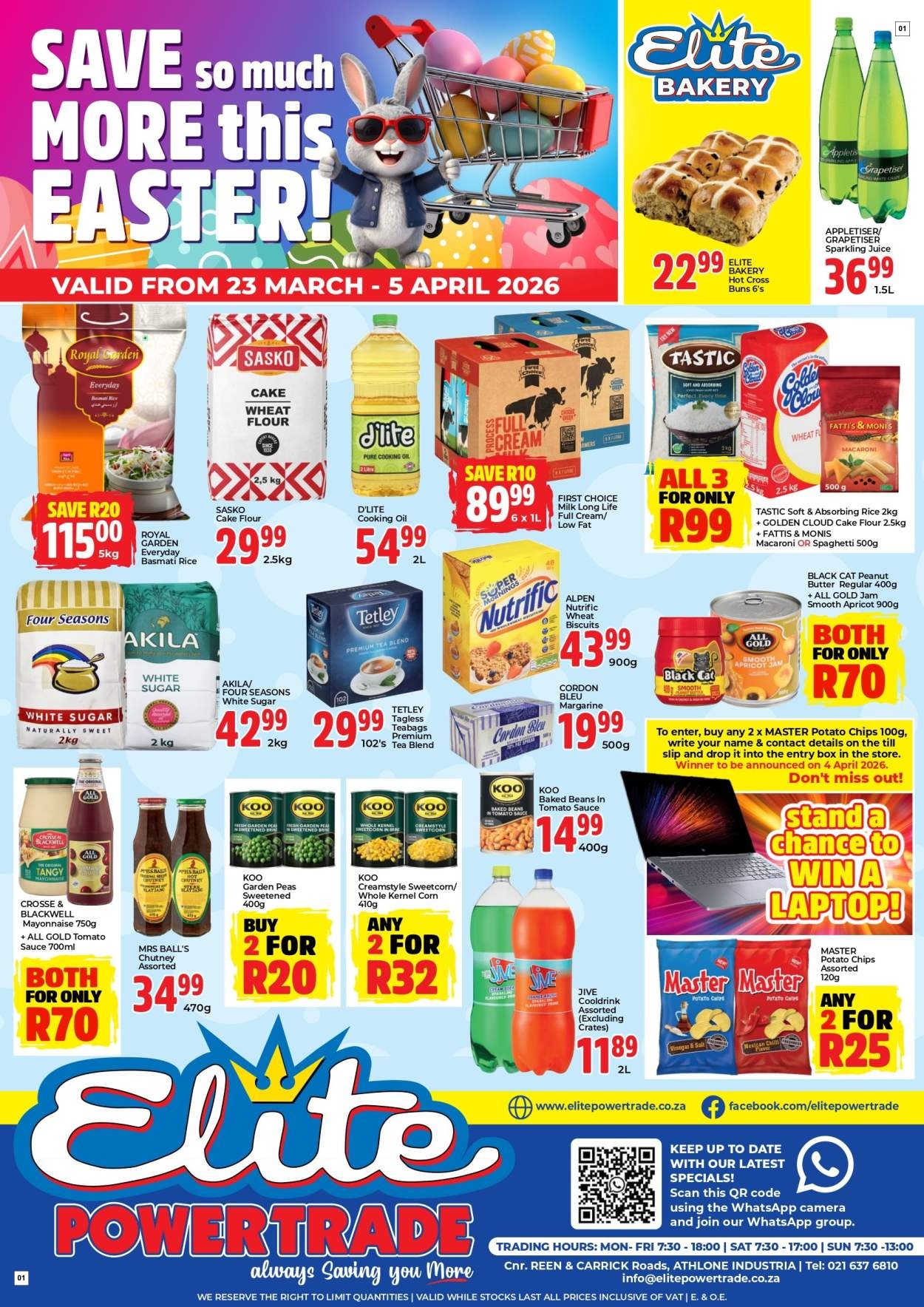 Elite Powertrade Specials 23 Mar - 05 Apr