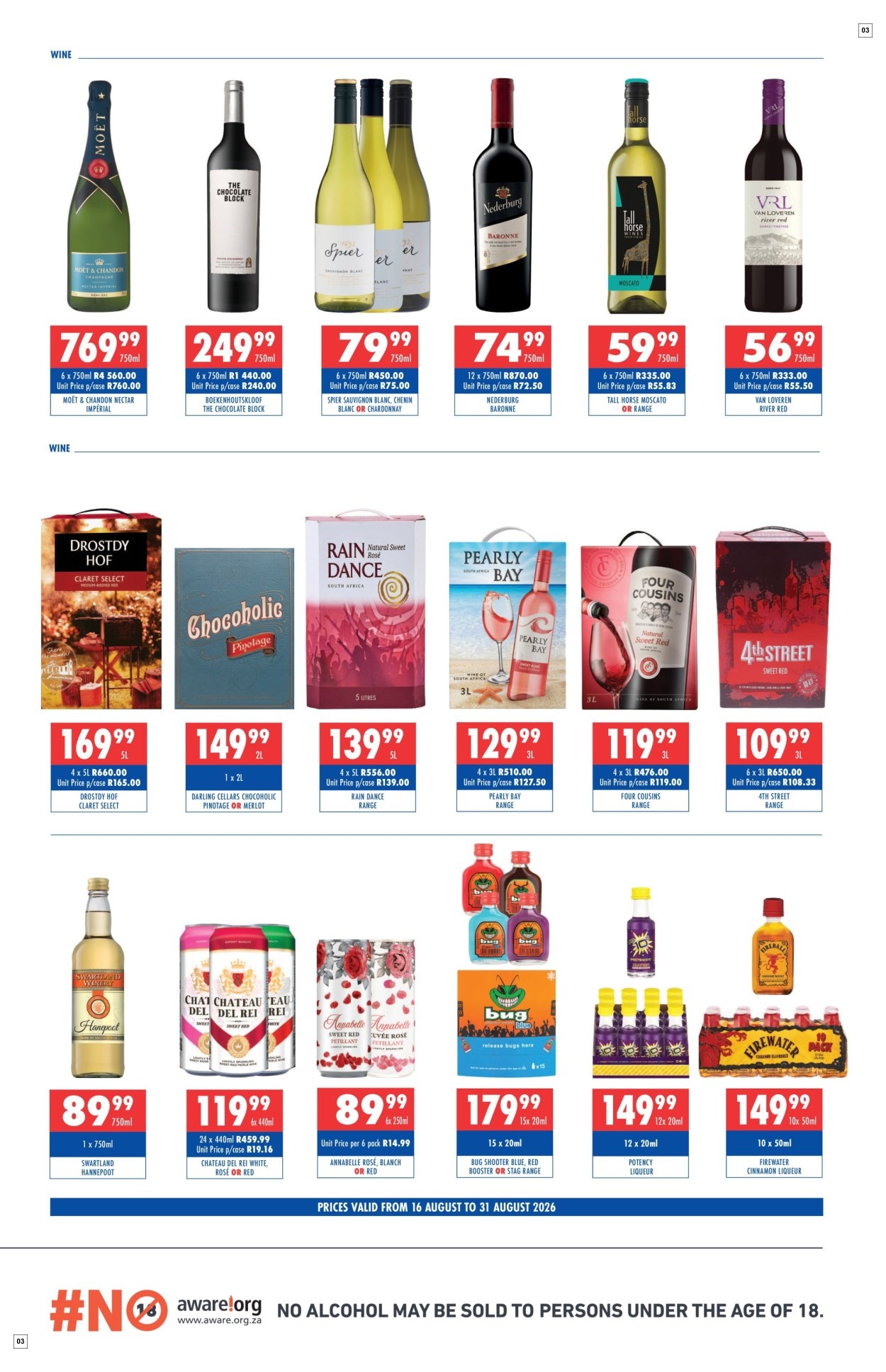 Liberty Liquors Specials 16 Aug - 31 Aug - Page 3