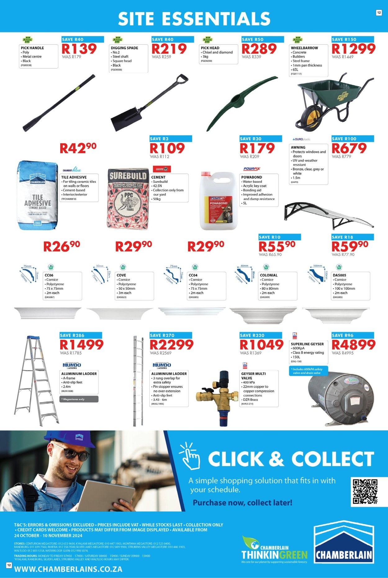 Chamberlain Specials 24 Oct - 10 Nov - Page 12