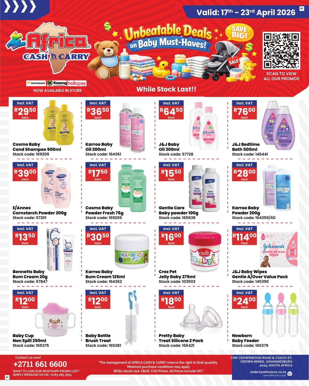 Africa Cash & Carry Catalogue - Friday Promo