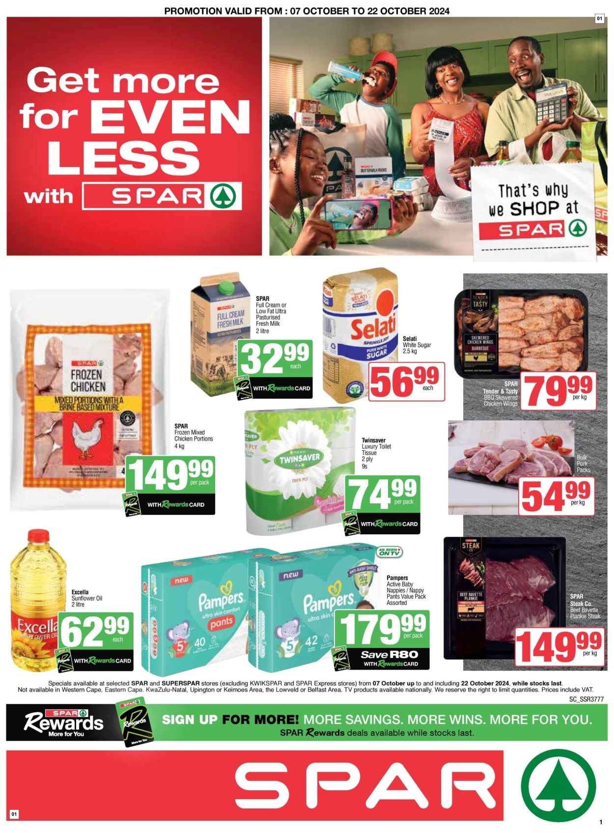 Spar Store Specials