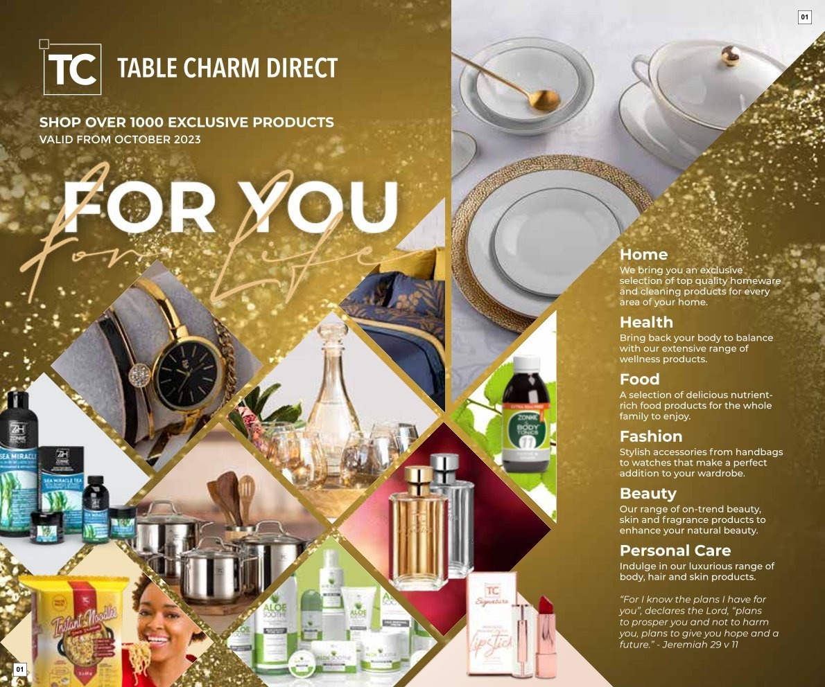 Table Charm Direct Latest Catalogue