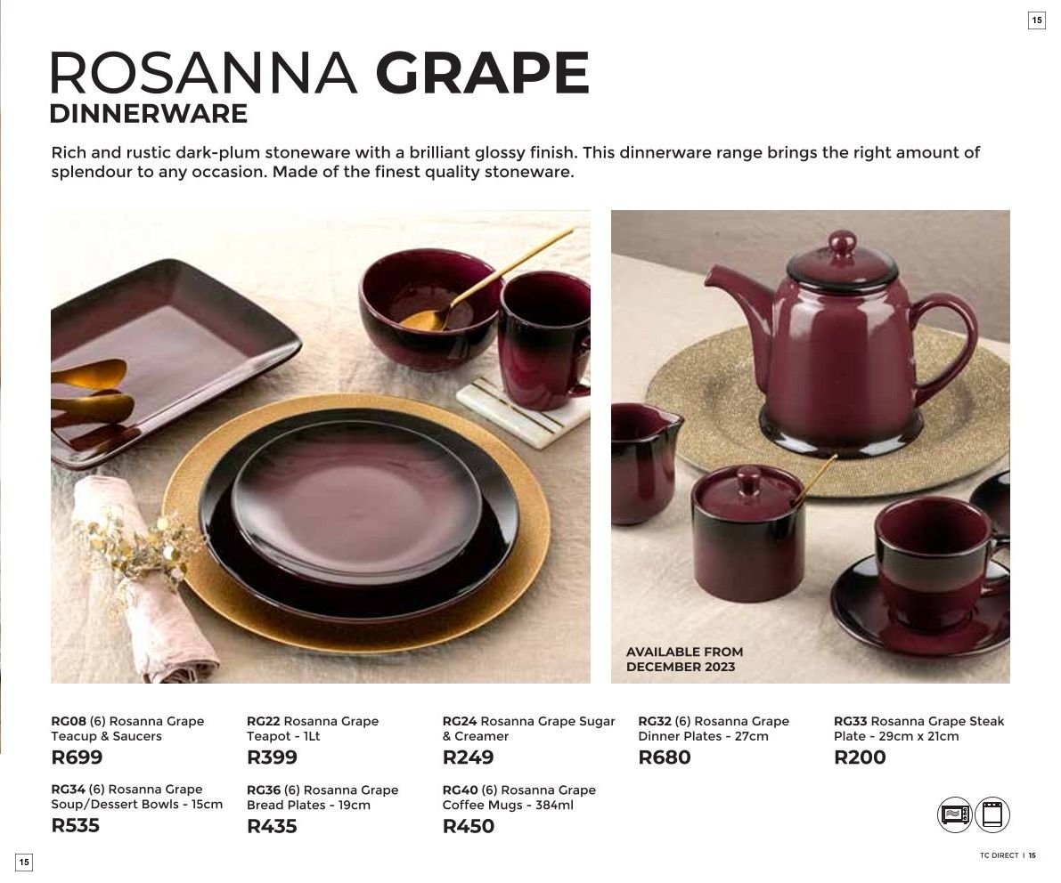 Table Charm Direct Catalogue - Page 15