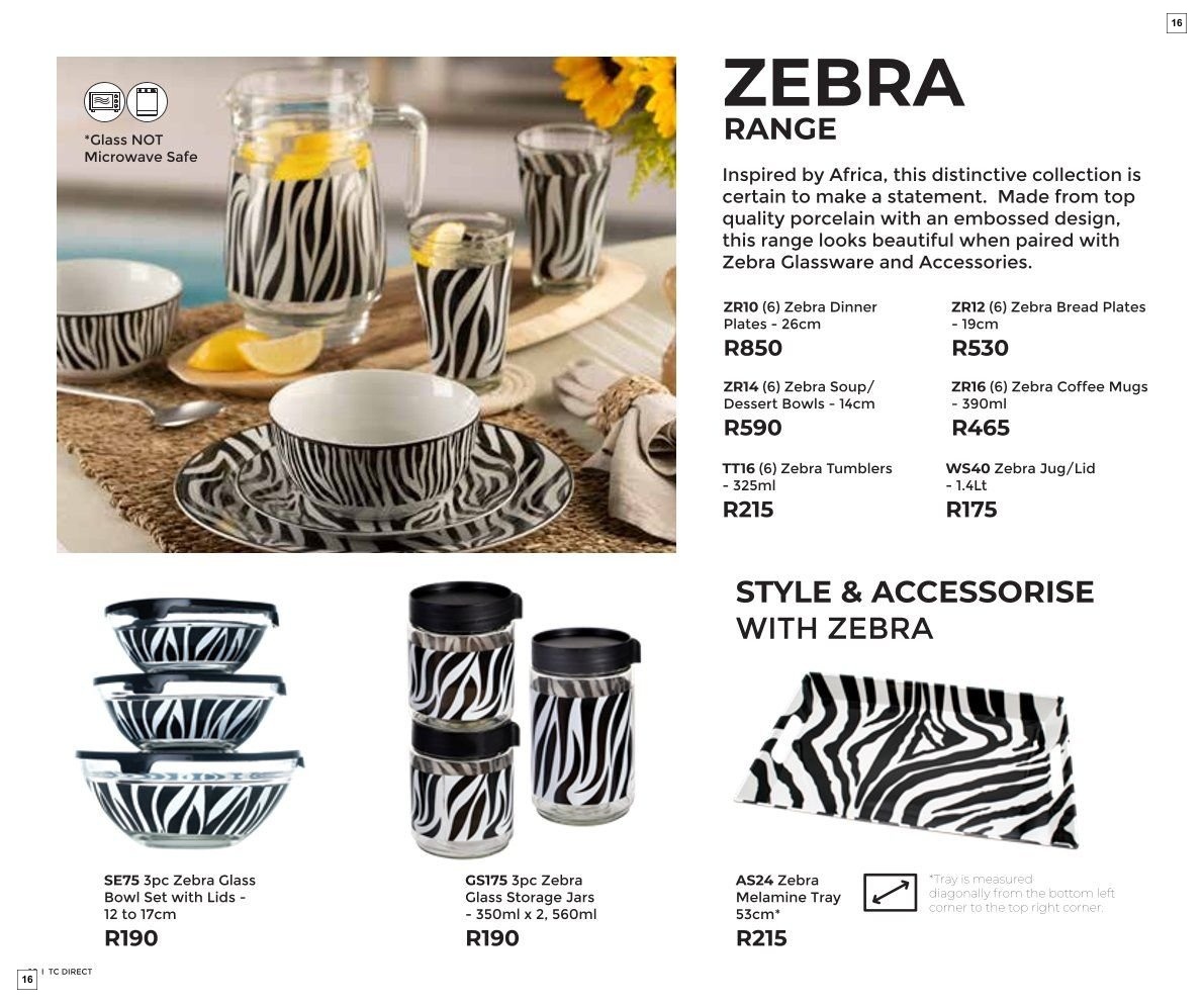 Table Charm Direct Catalogue - Page 16