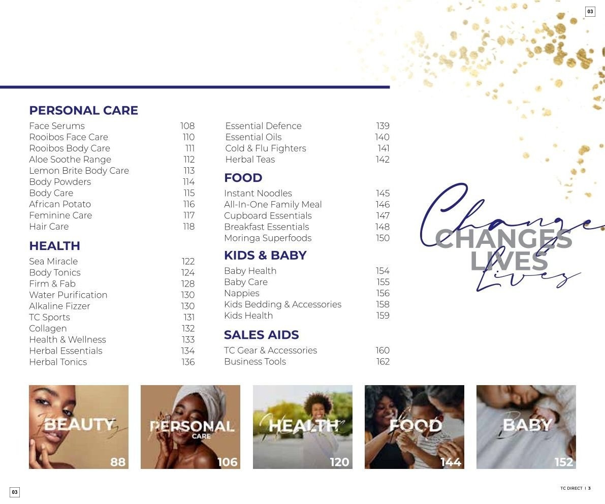 Table Charm Direct Catalogue - Page 3