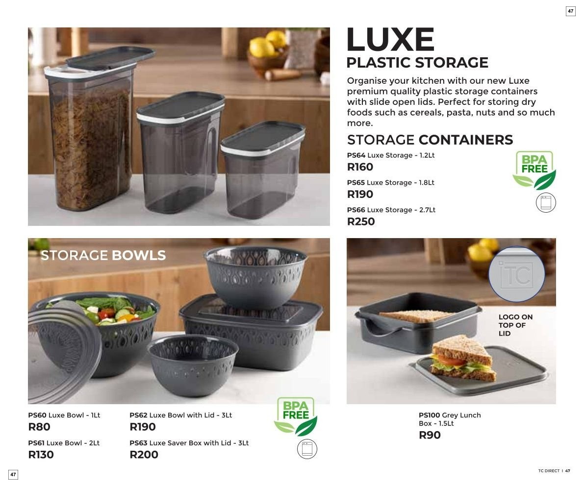 Table Charm Direct Catalogue - Page 47