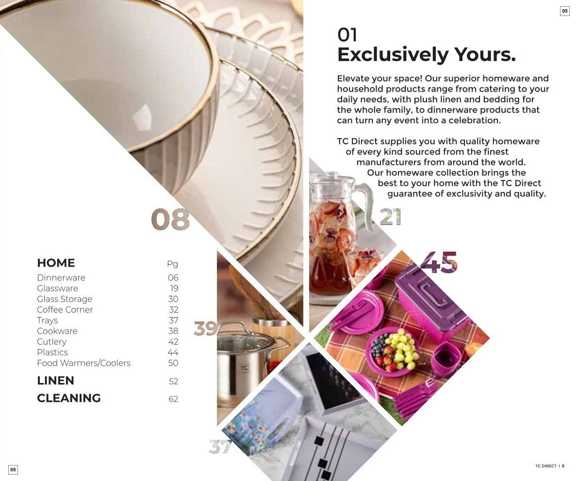 Table Charm Direct Catalogue - Page 5