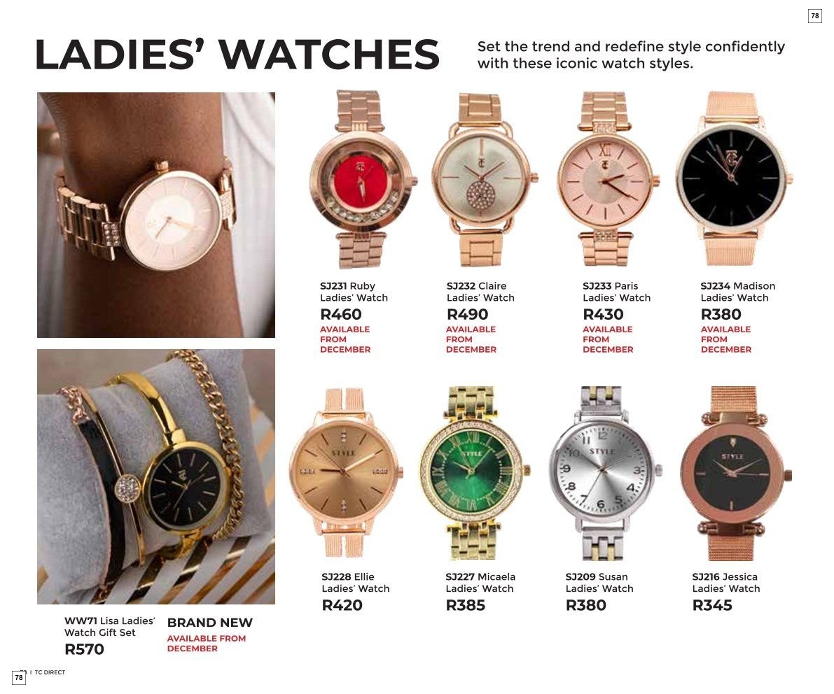 Table Charm Direct Catalogue - Page 78