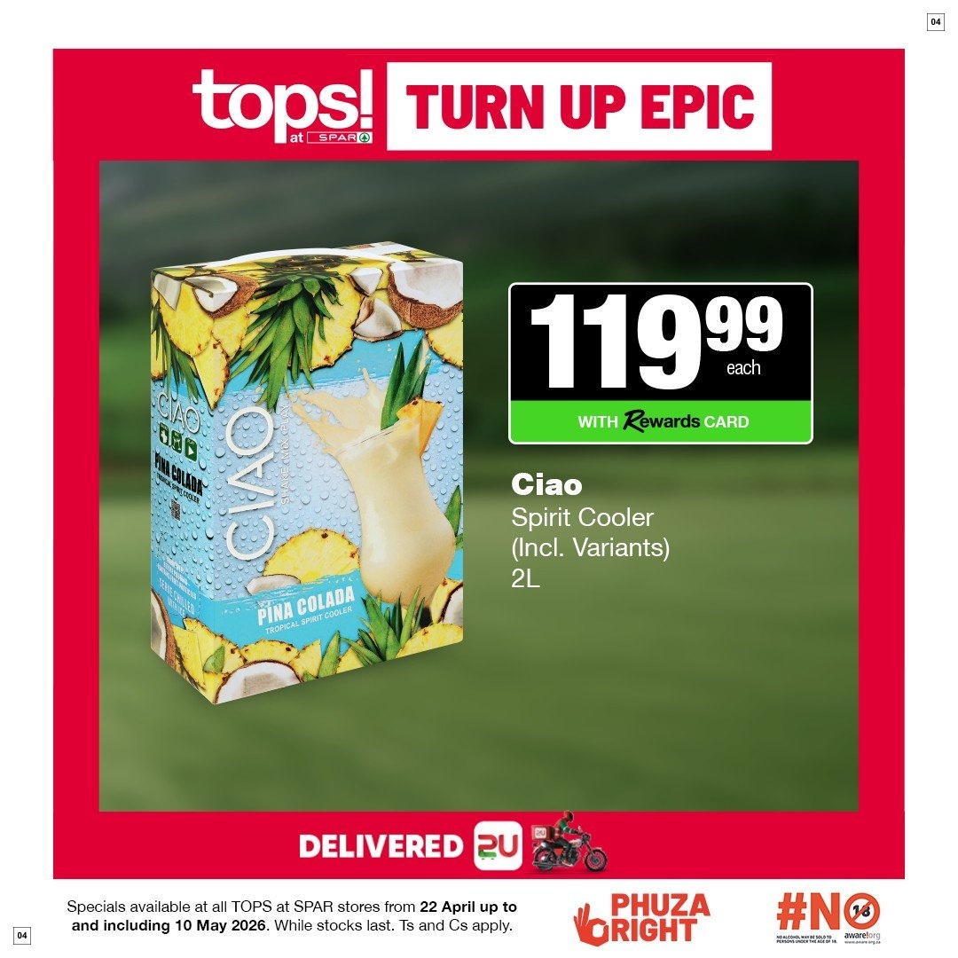 Tops At Spar Turn up Epic - Page 4
