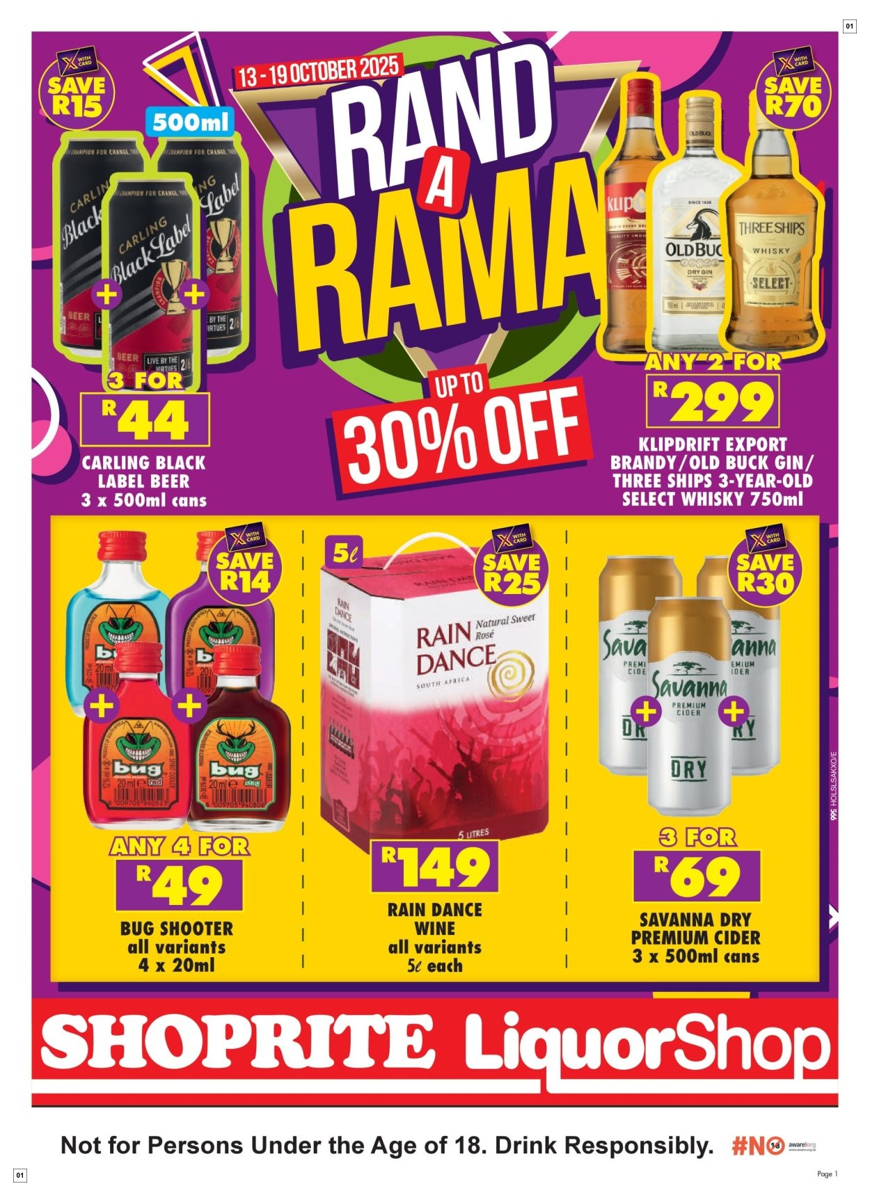 Shoprite Specials 13 Oct - 19 Oct