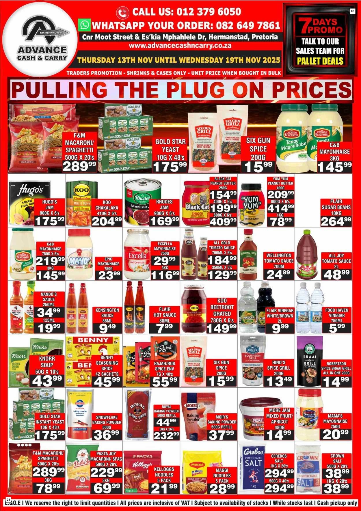 Advance Cash & Carry Catalogue - Weekly - Page 3