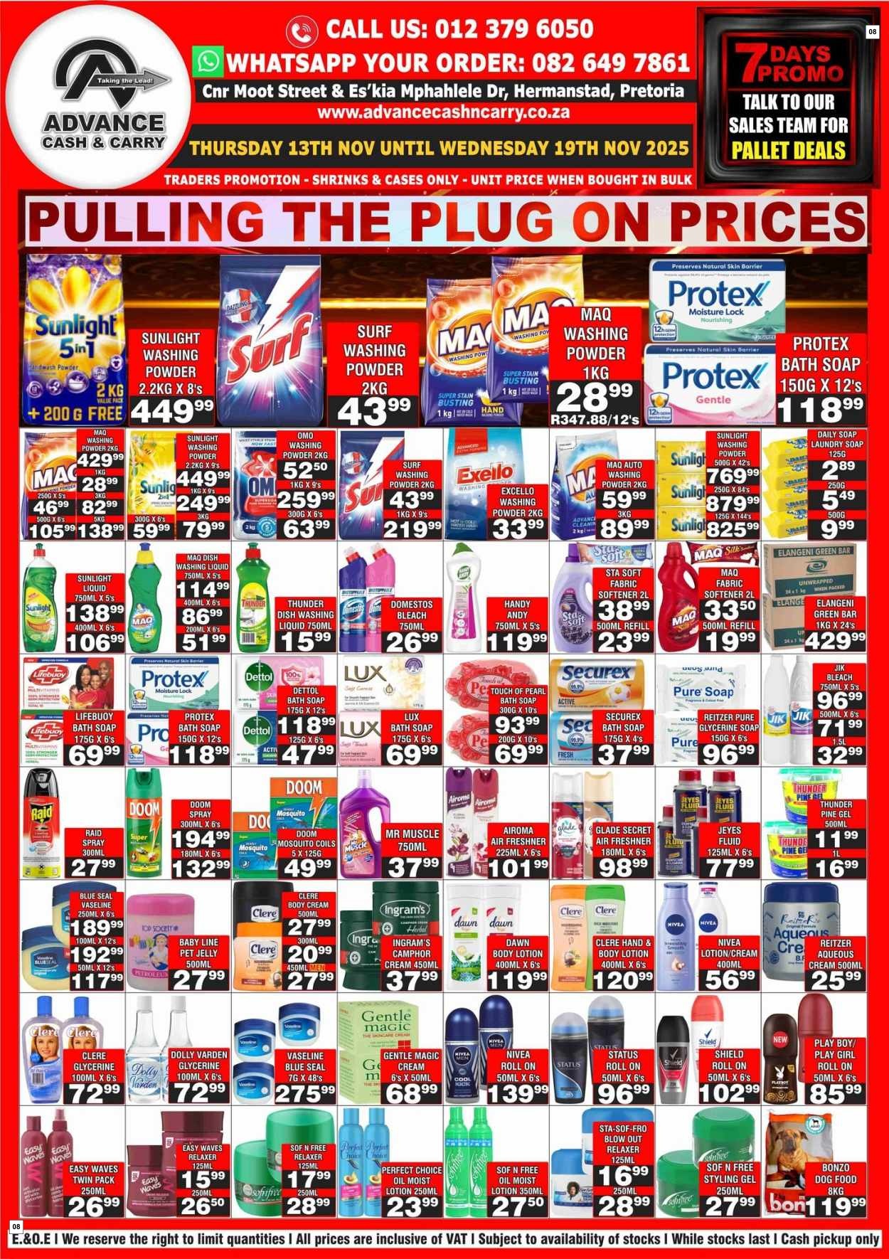 Advance Cash & Carry Catalogue - Weekly - Page 8