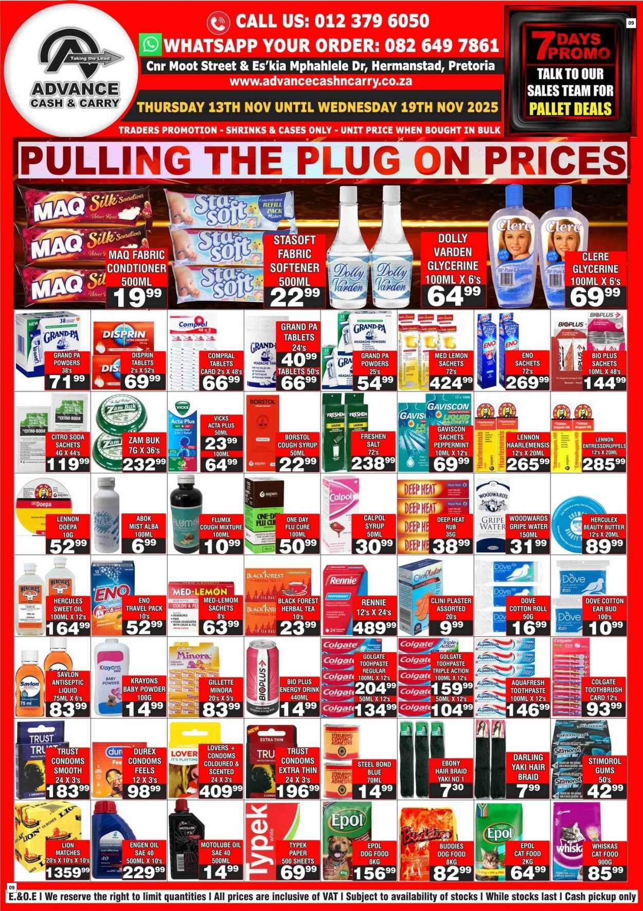 Advance Cash & Carry Catalogue - Weekly - Page 9
