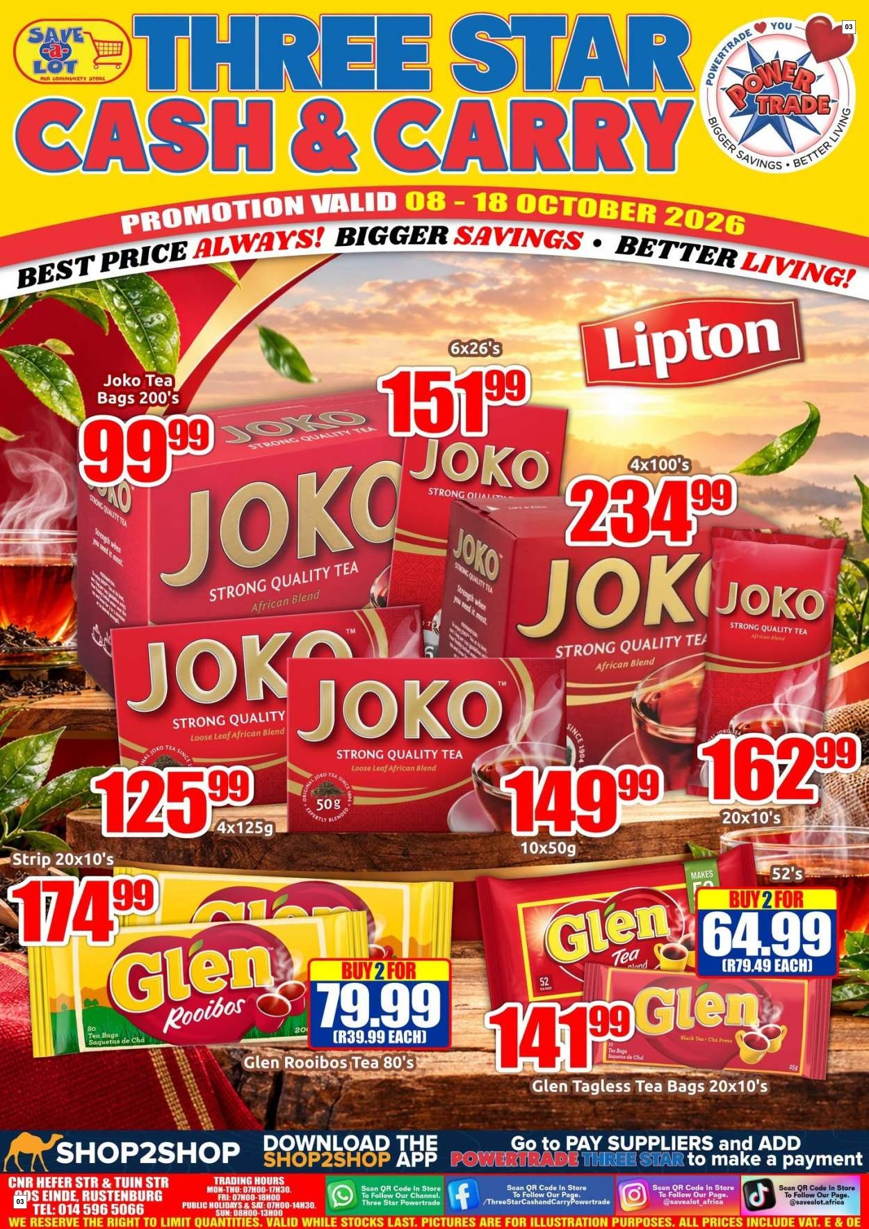 Three Star Cash And Carry Specials 08 Oct - 18 Oct - Page 3