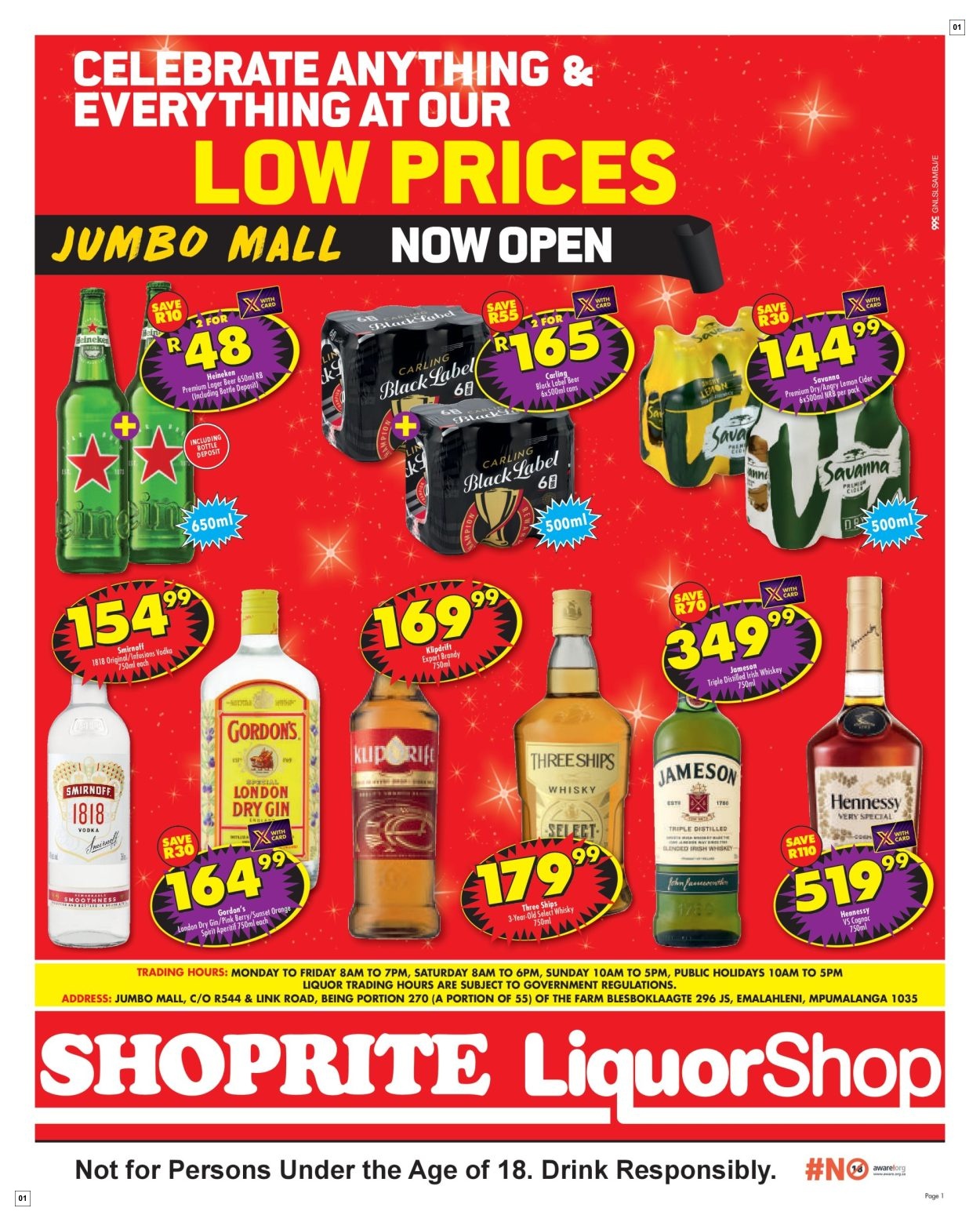 Shoprite Price Gauteng