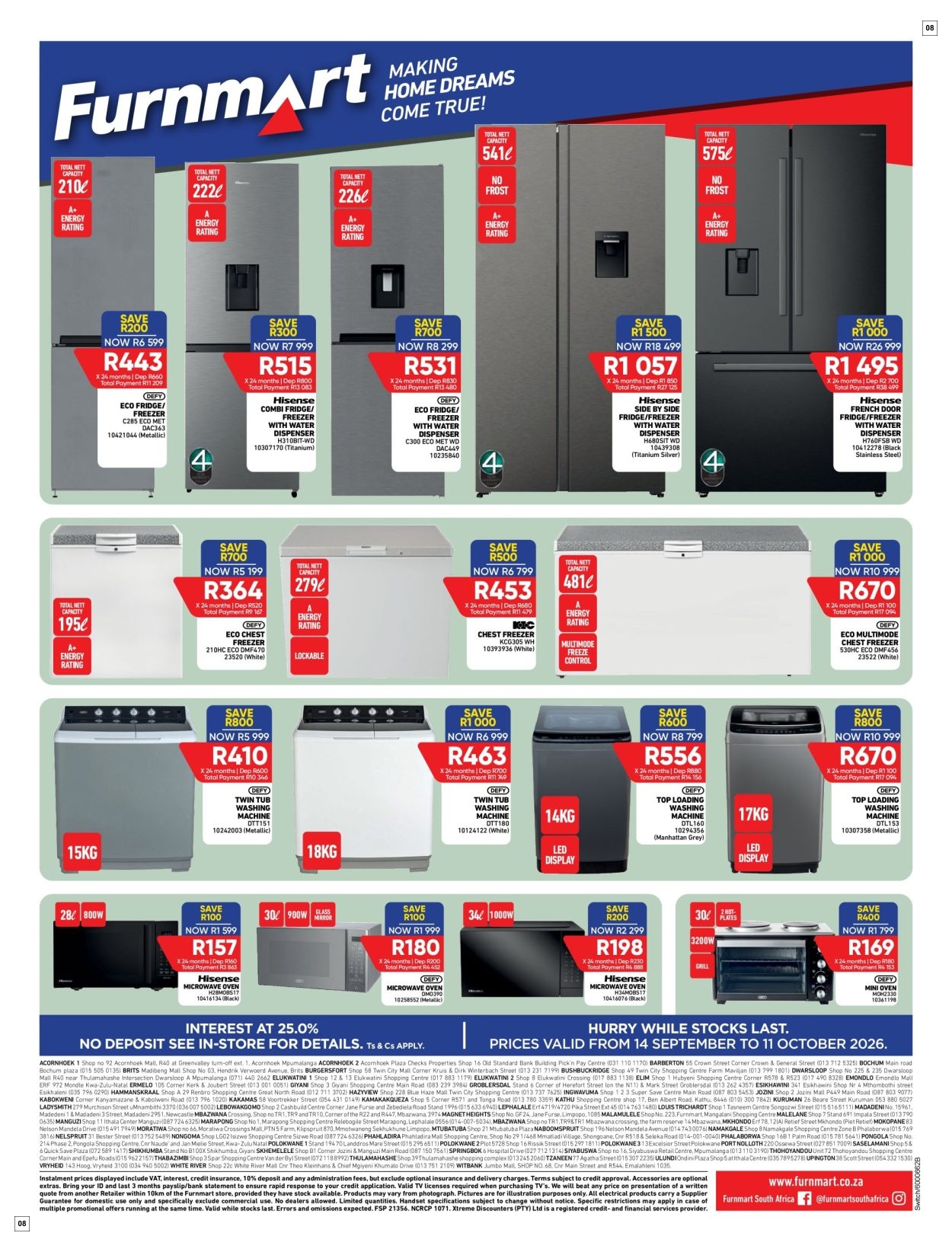 Furnmart Specials 14 Sept - 11 Oct - Page 8