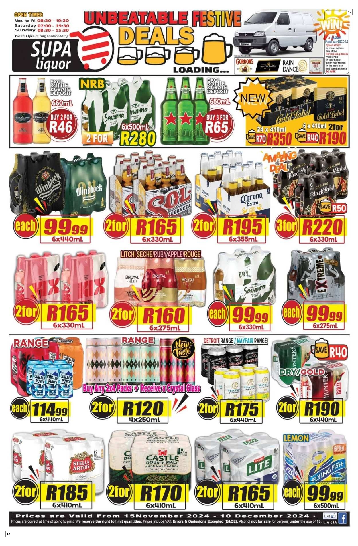 Supa Store Specials 15 Nov - 10 Dec - Page 12