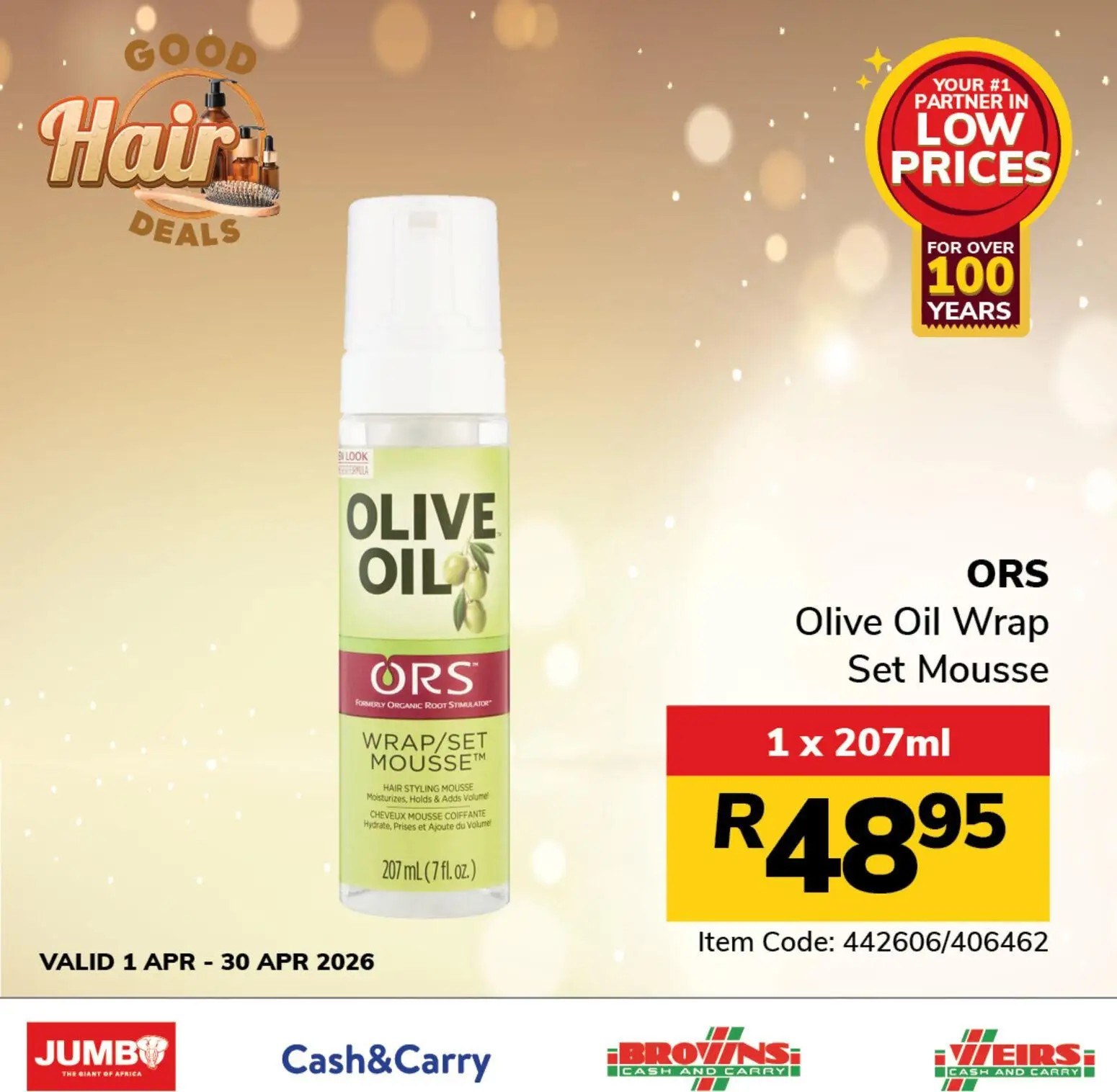 Jumbo More Hair Specials