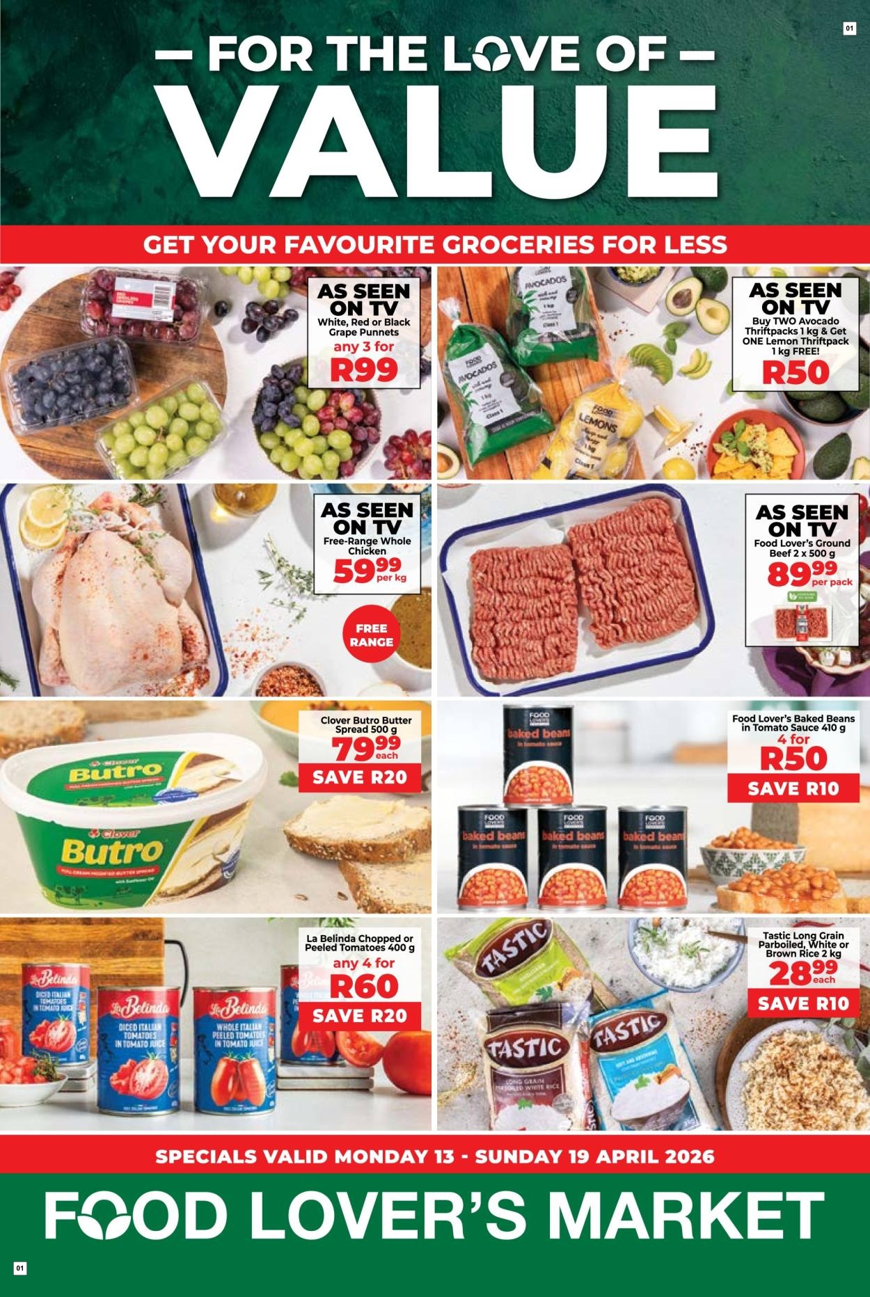 Food Lovers Market Latest Catalogue