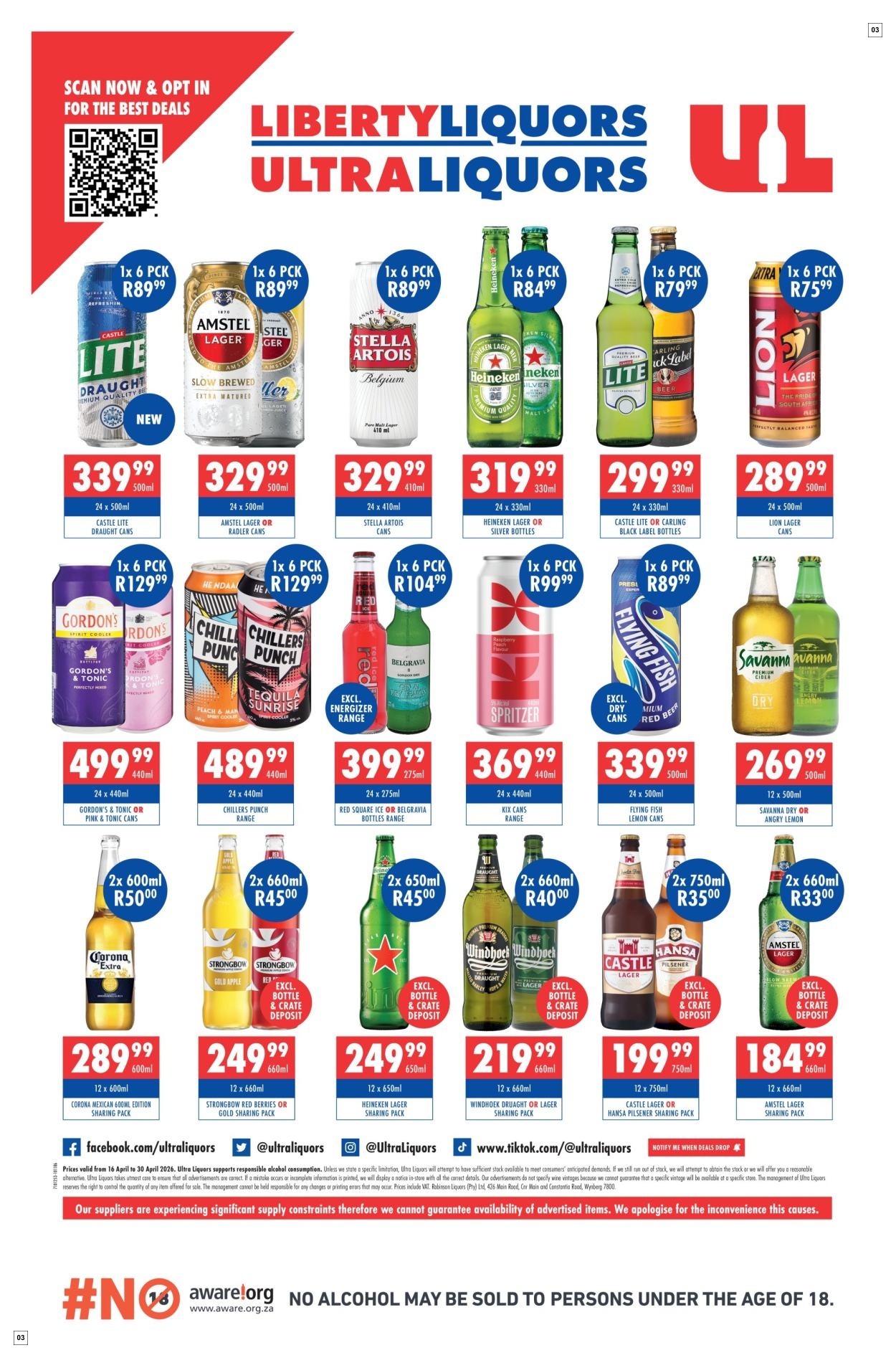 Liberty Liquors Specials 16 Apr - 30 Apr - Page 3