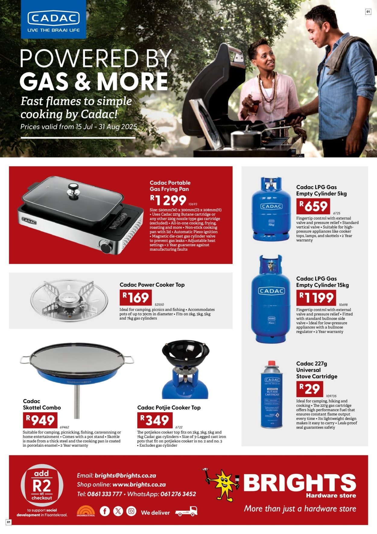Brights Hardware Specials 15 Jul - 31 Aug
