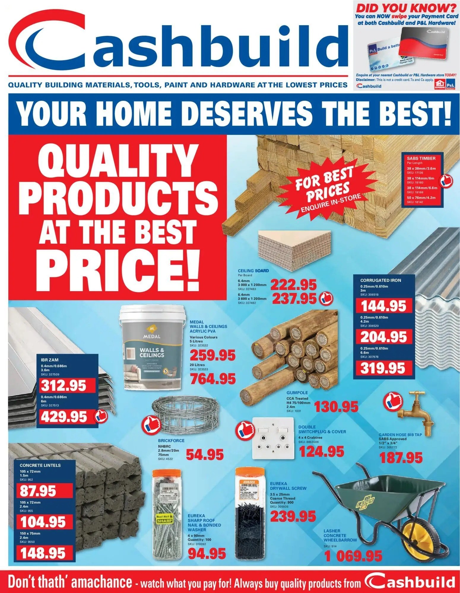 Cashbuild Gauteng Catalogue