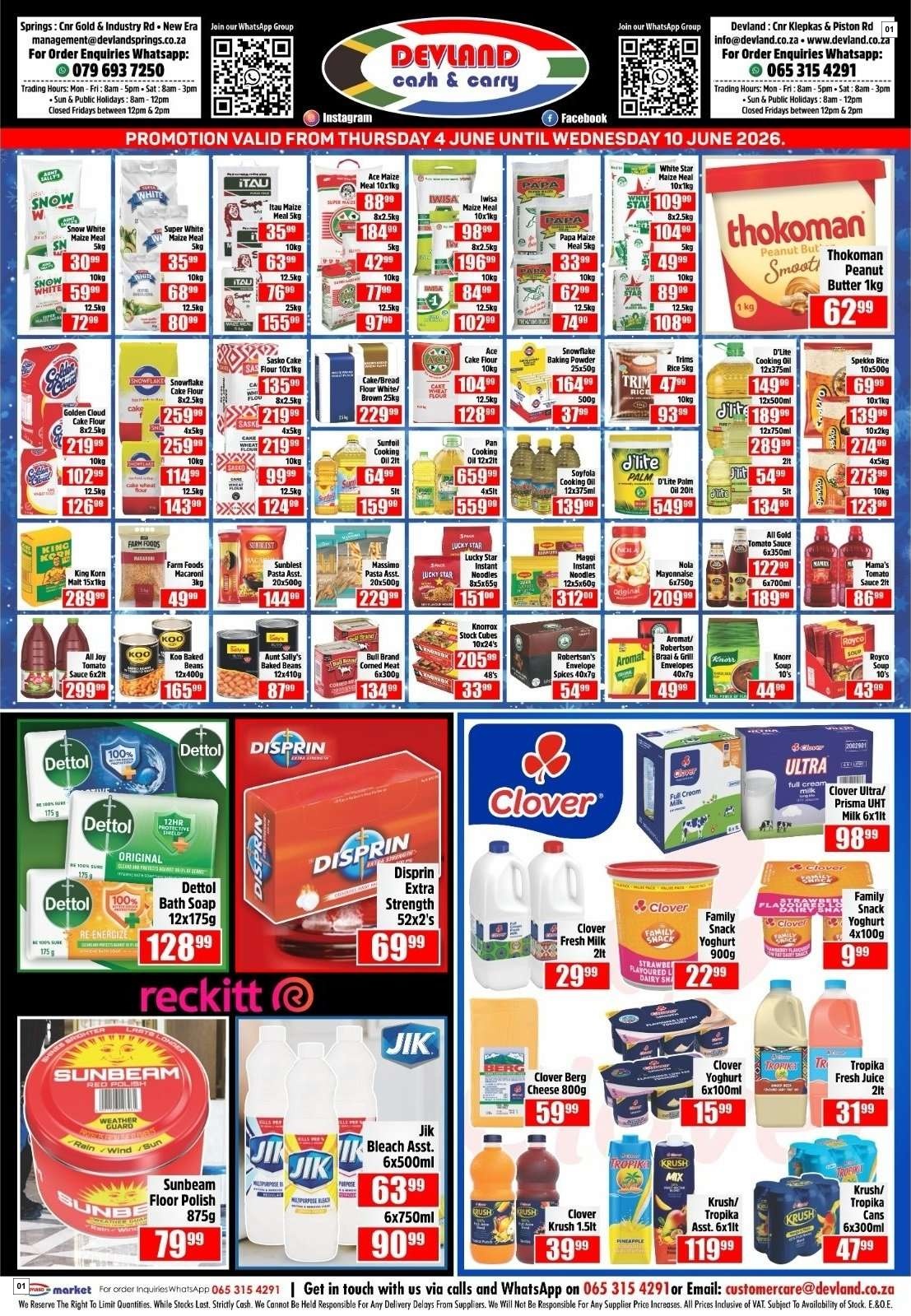 Devland Specials 04 Jun - 10 Jun