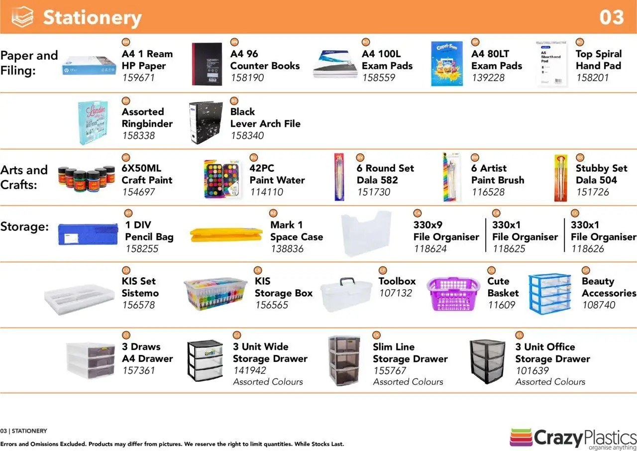 Crazy Plastics School Catalogue - Page 4