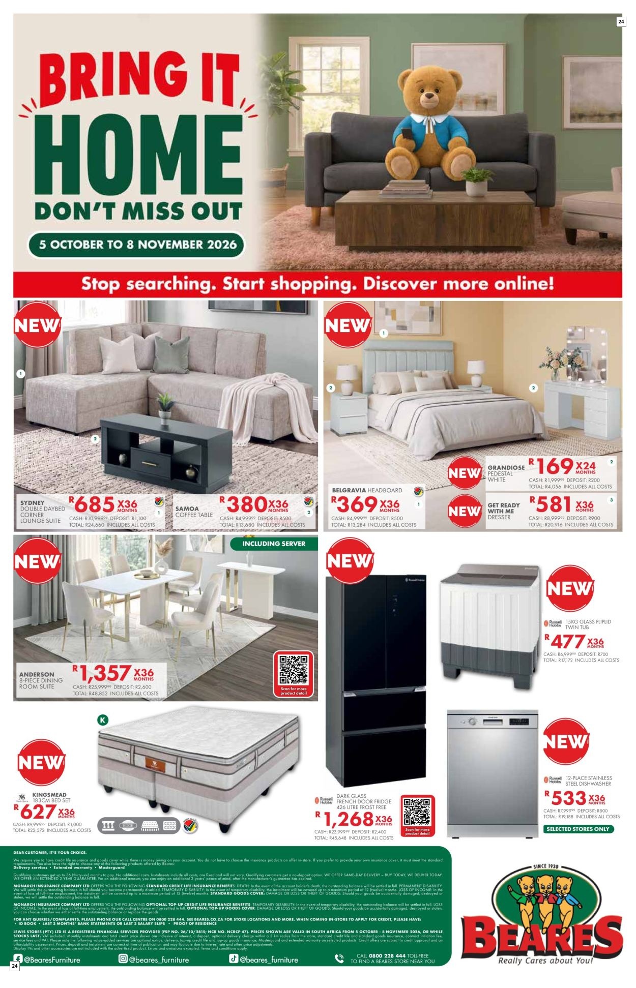 Beares Specials 05 Oct - 08 Nov - Page 24