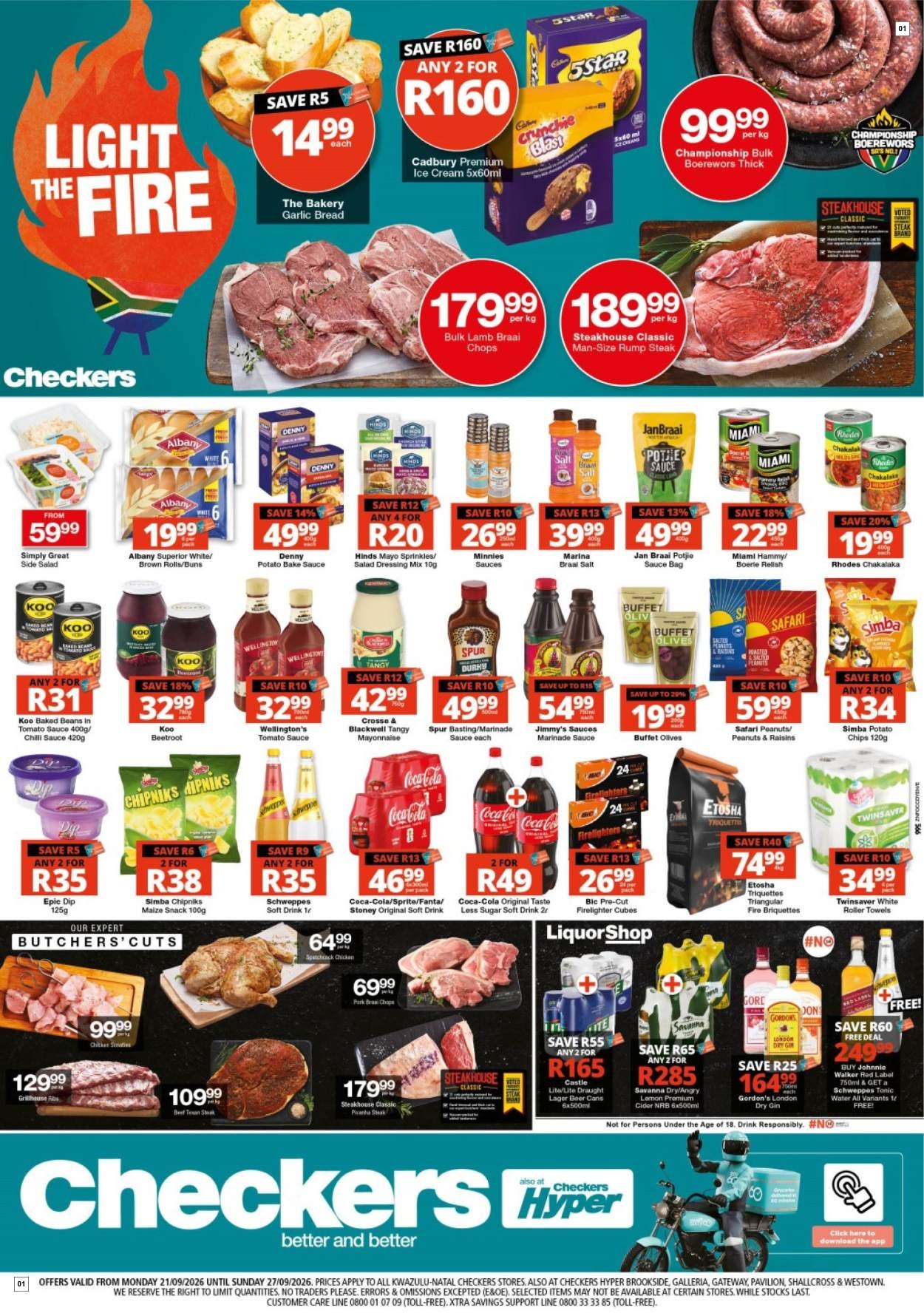 Checkers September Month-end Promotion Gauteng