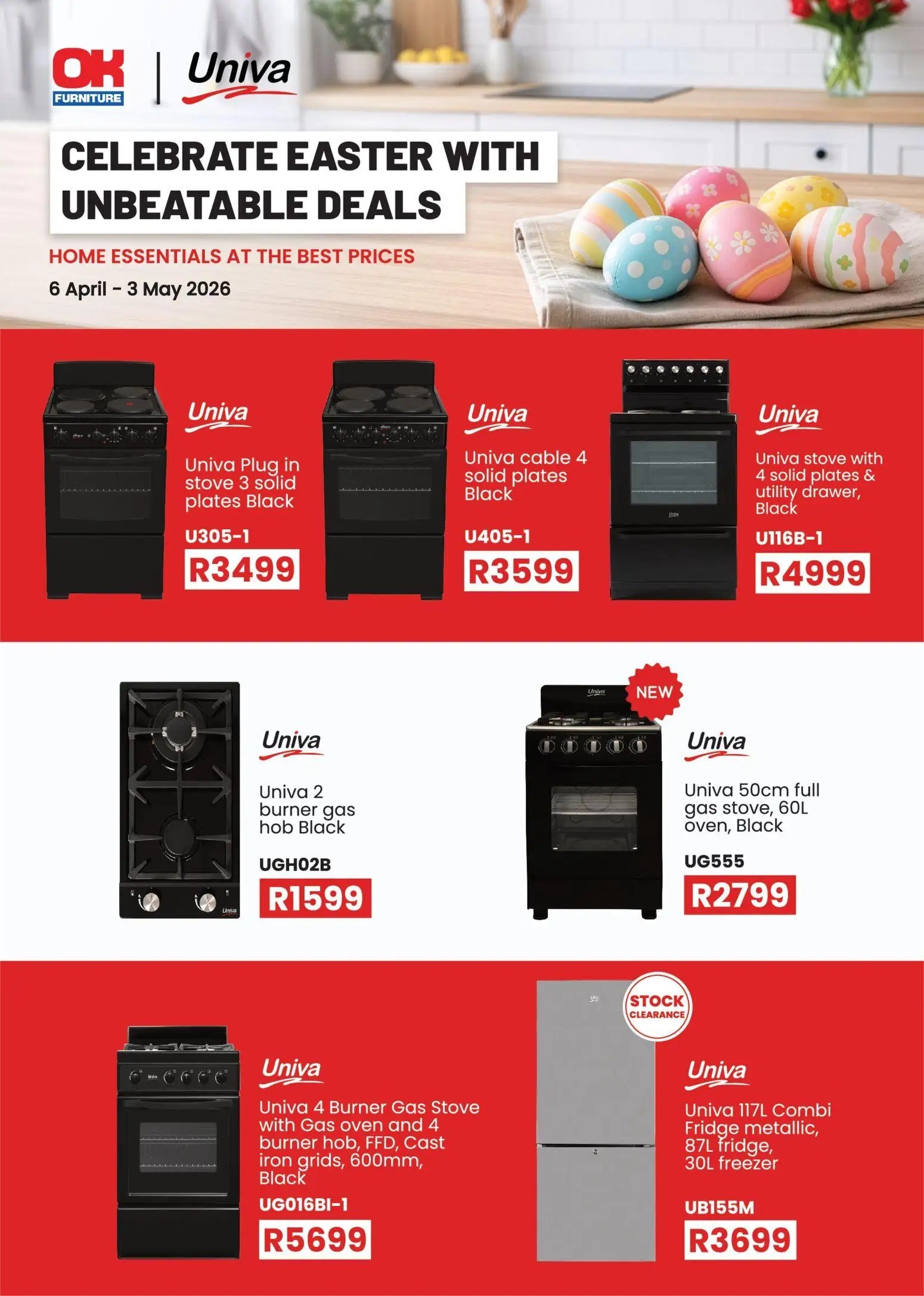 Ok Furniture Univa Celebrae Easter With Great Deals