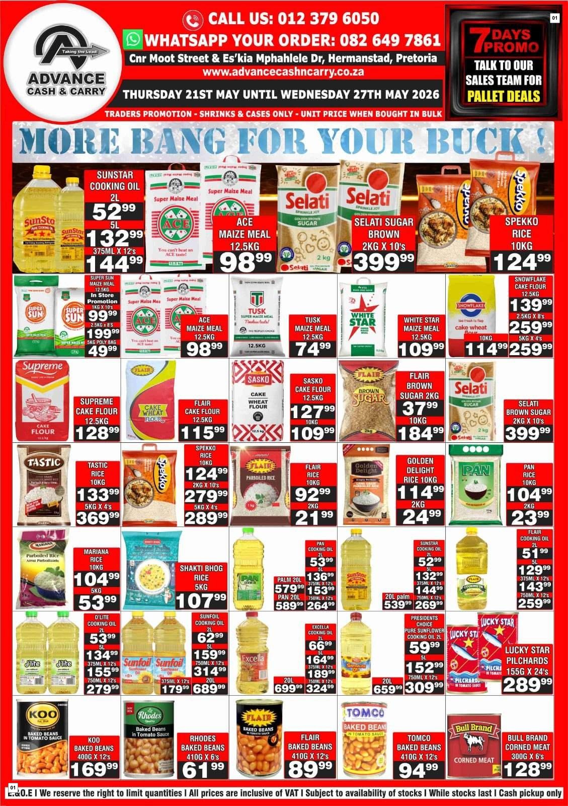 Advance Cash & Carry Catalogue - More Bang for Your Buck!