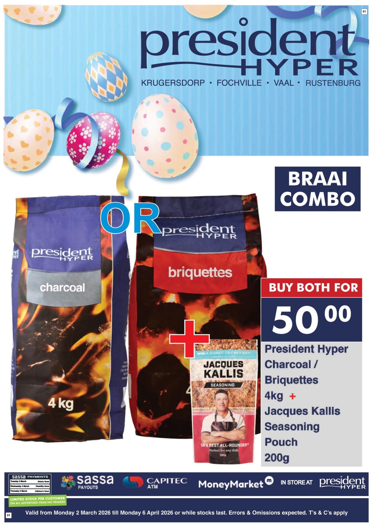 President Hyper Easter Braai Combo