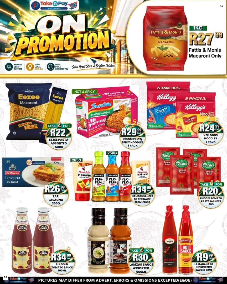 Take N Pay Specials 05 Oct - 11 Oct - Page 20