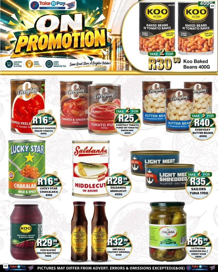 Take N Pay Specials 05 Oct - 11 Oct - Page 22