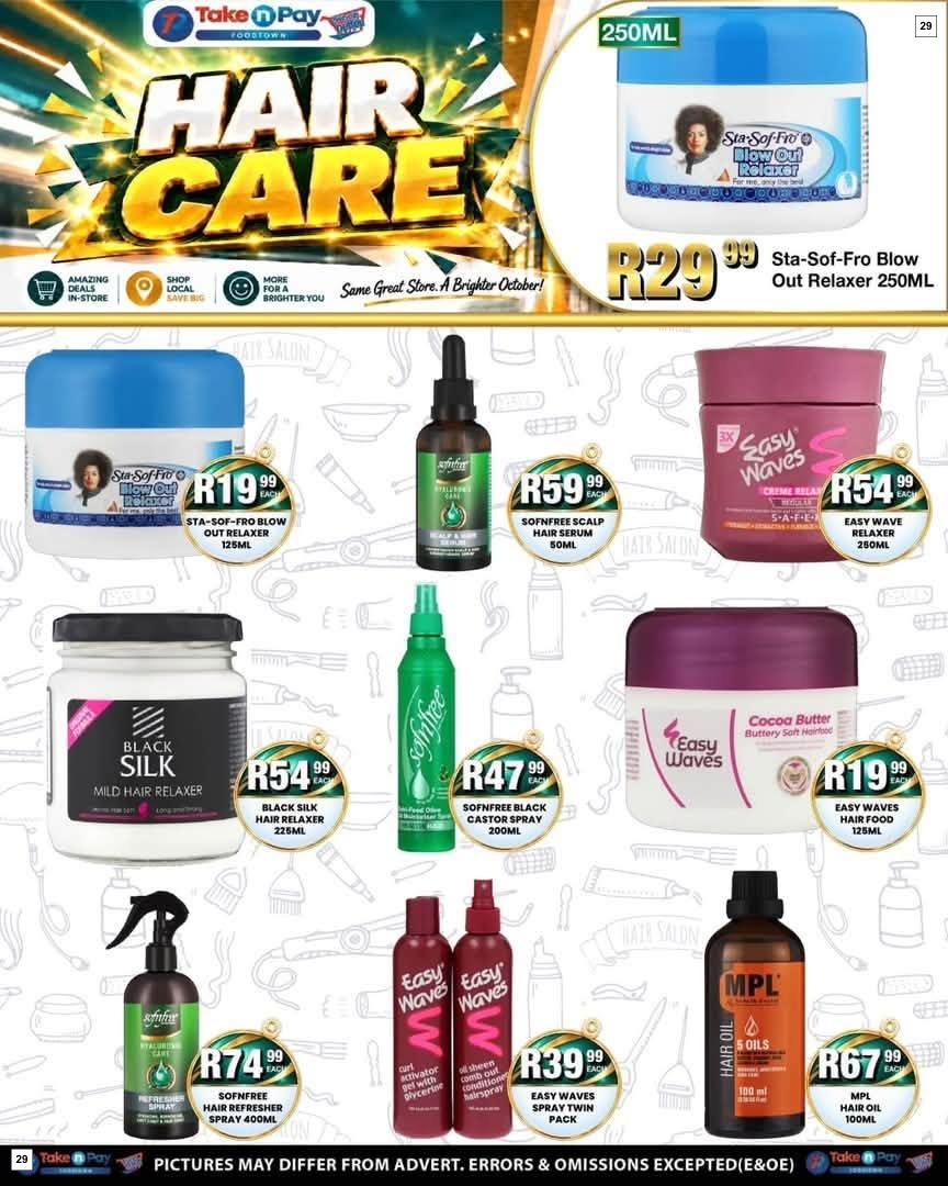 Take N Pay Specials 05 Oct - 11 Oct - Page 29