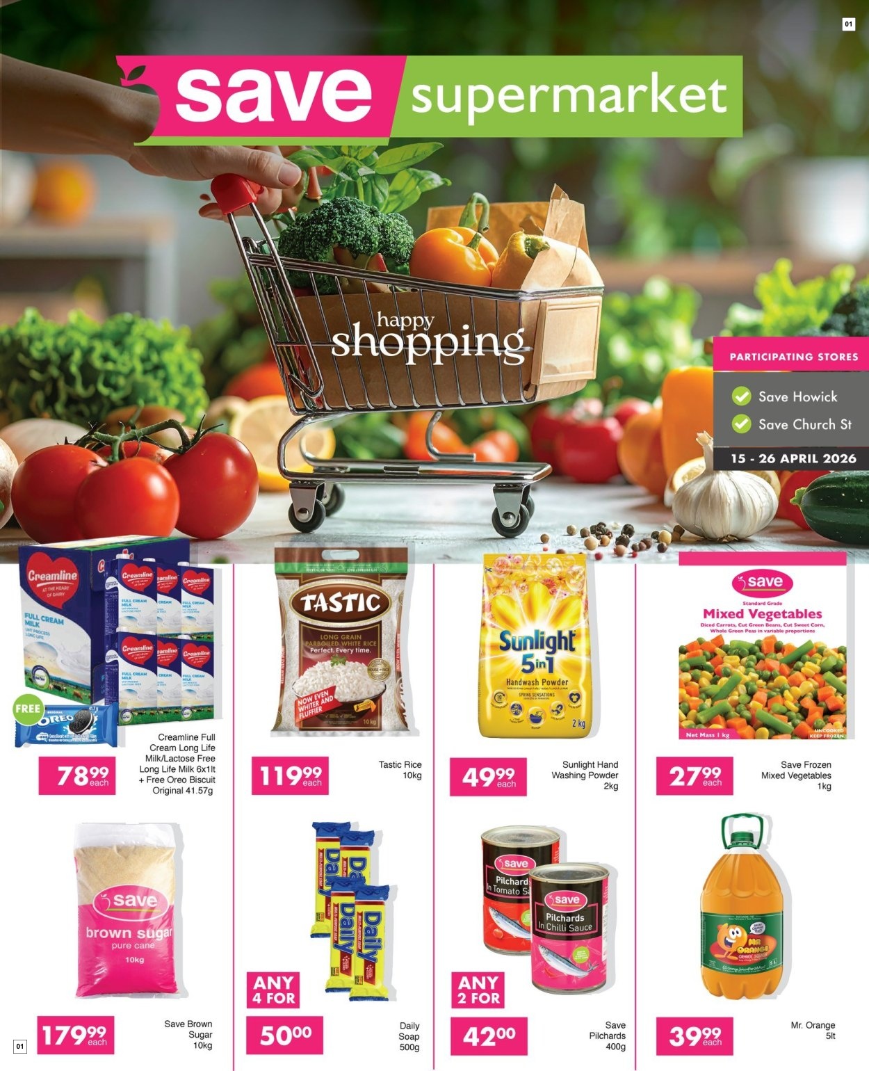 Save Supermarket Specials 15 Apr - 26 Apr