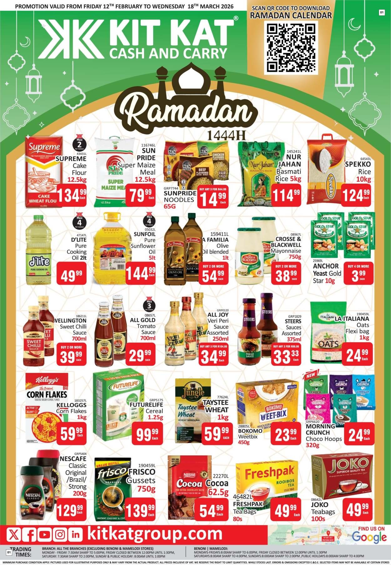 Kit Kat Cash & Carry Catalogue - Buildmart - Red Carpet Leaflet