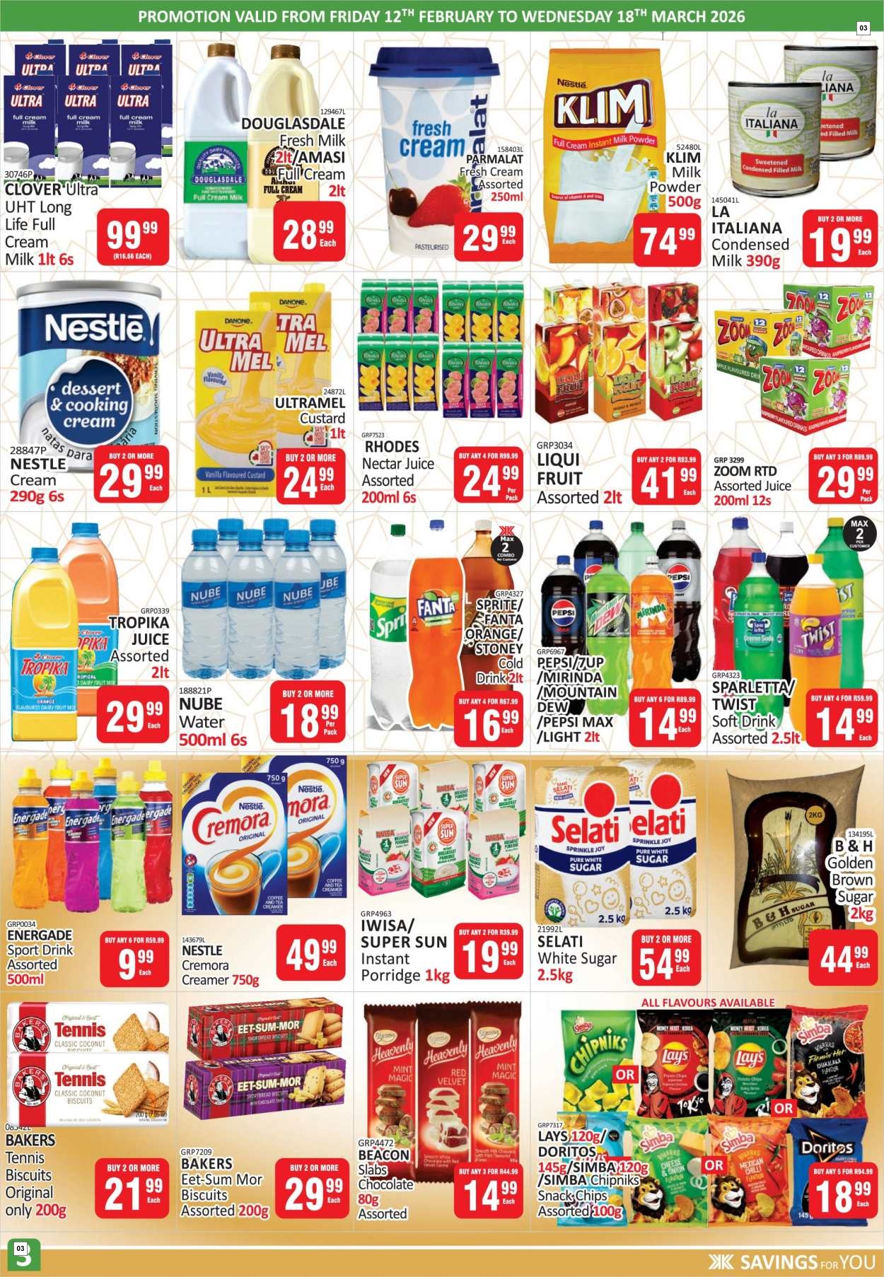 Kit Kat Cash & Carry Catalogue - Buildmart - Red Carpet Leaflet - Page 3